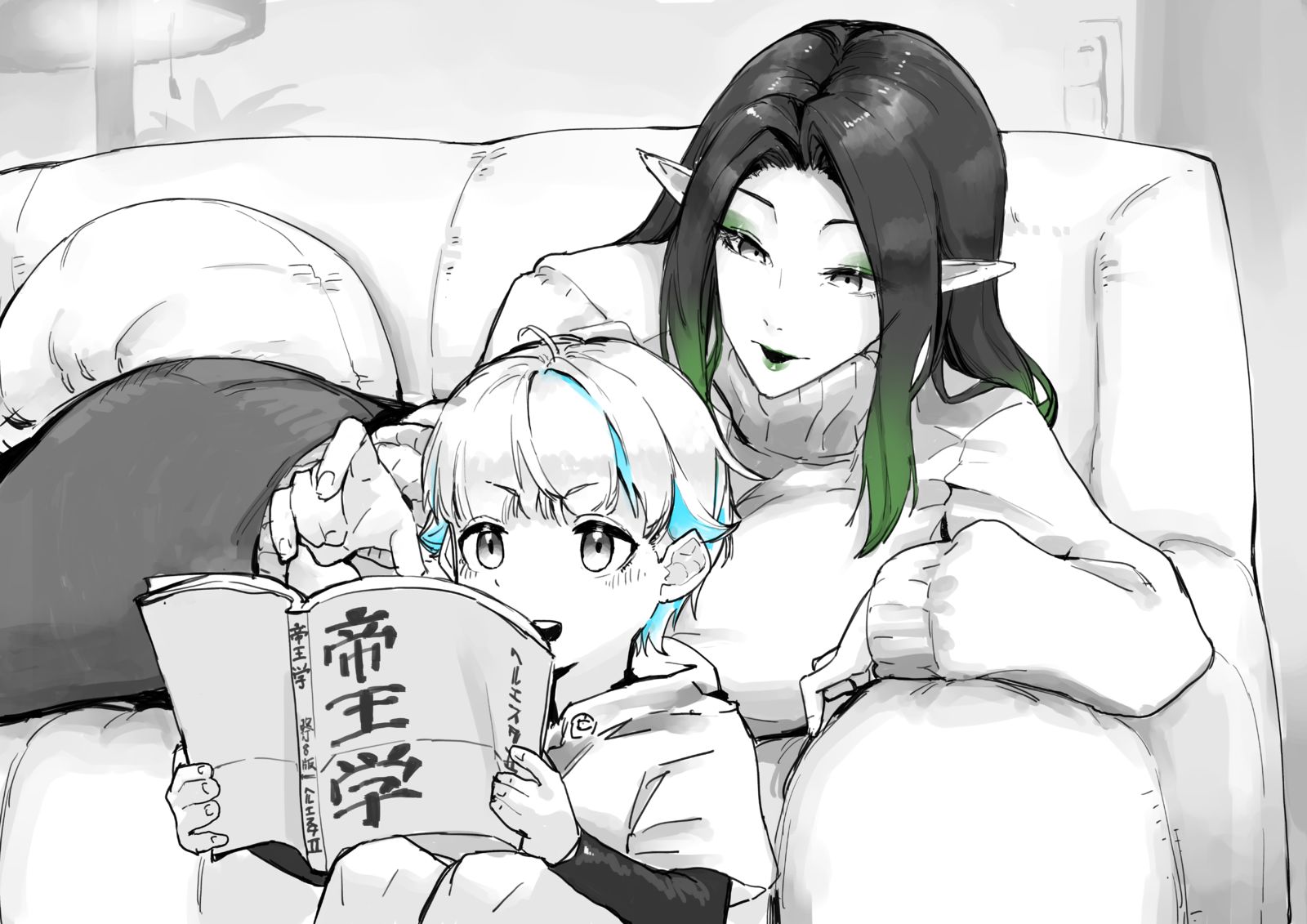絵-彩虹社ヘルエスタ兄妹