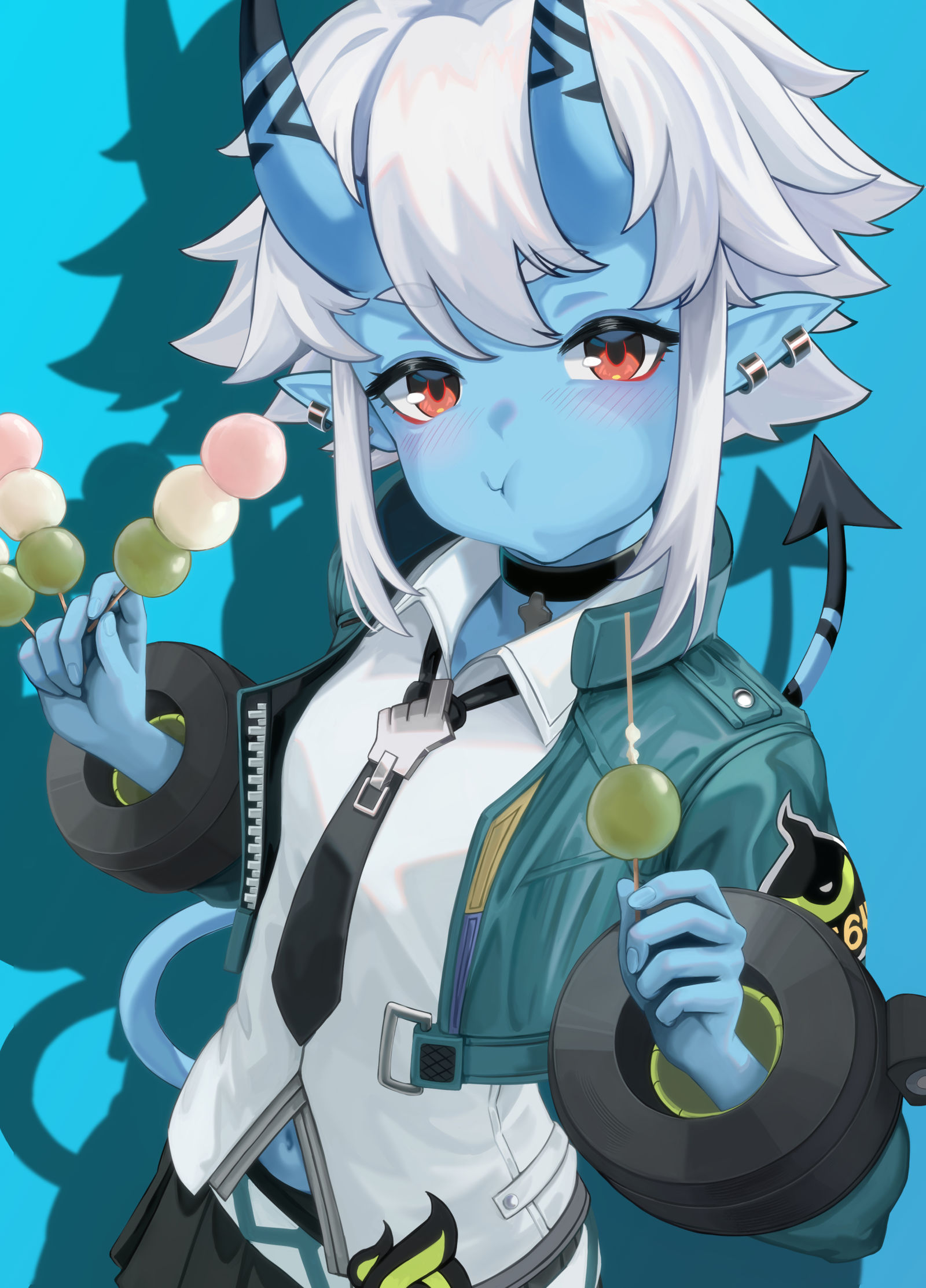 蒼角插画图片壁纸