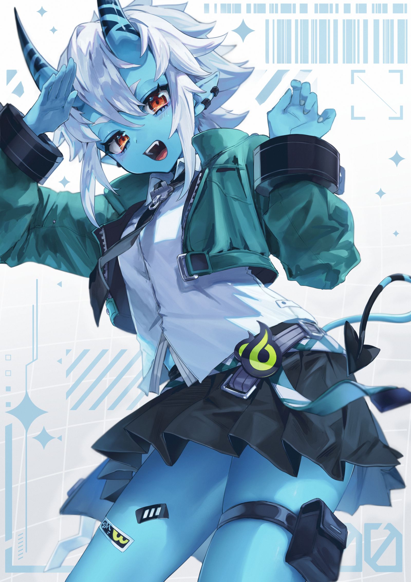 蒼角插画图片壁纸