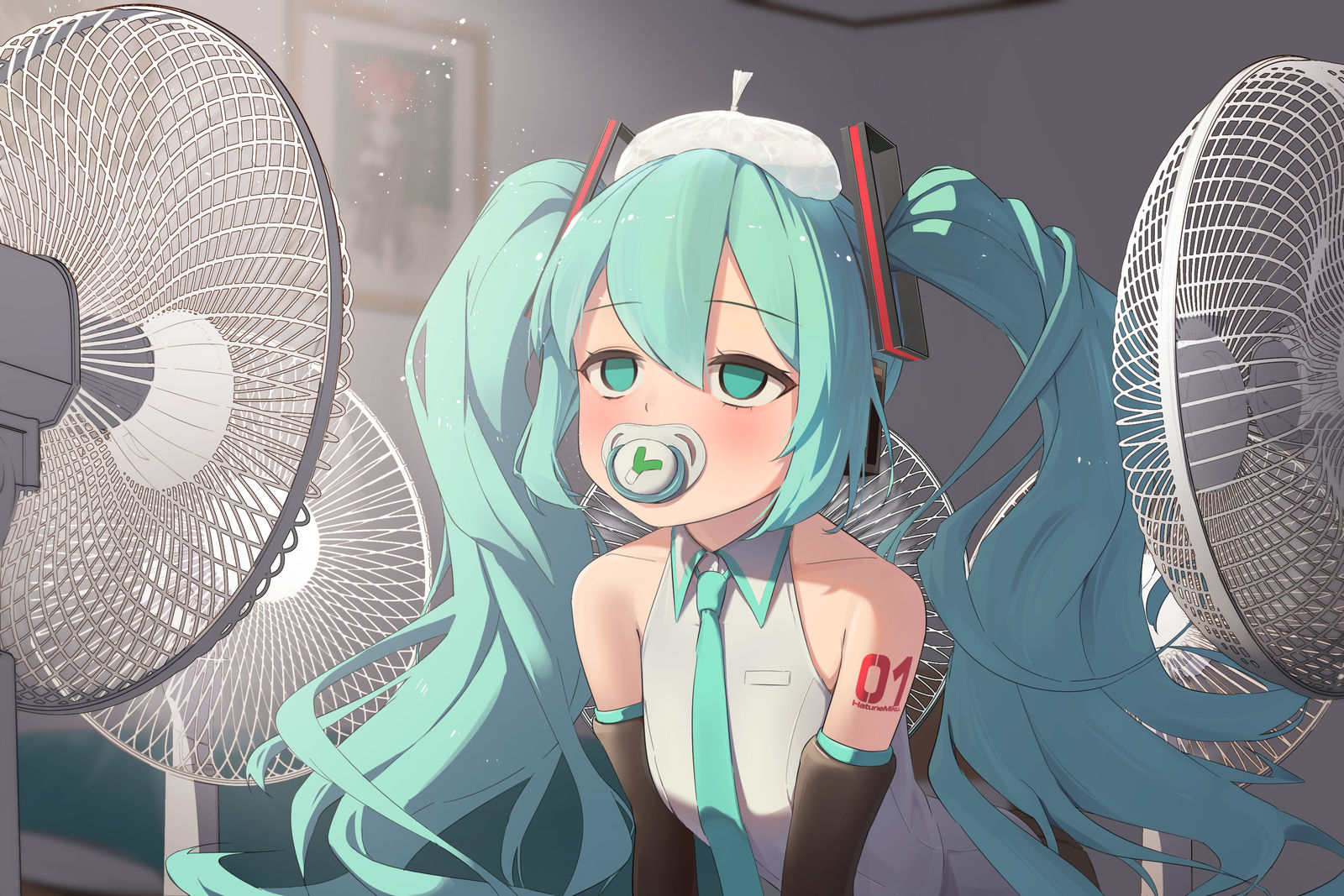 已经什么都不想做了插画图片壁纸