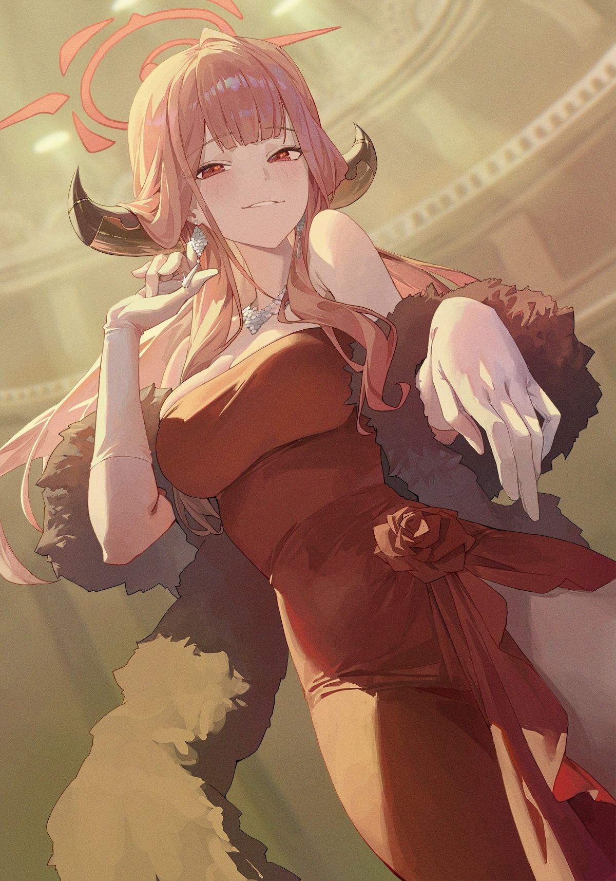 陆八魔阿尔插画图片壁纸