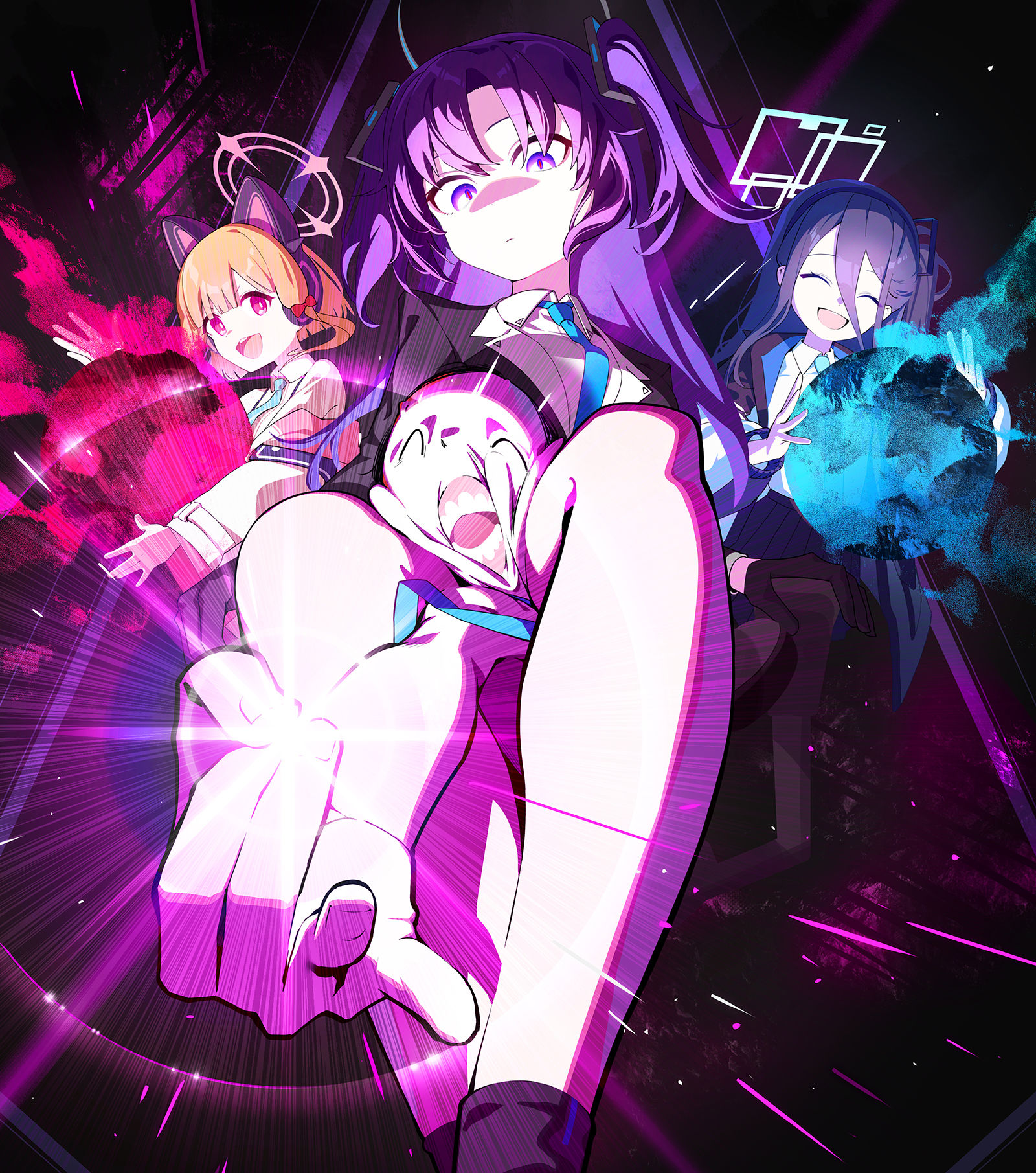 紫插画图片壁纸