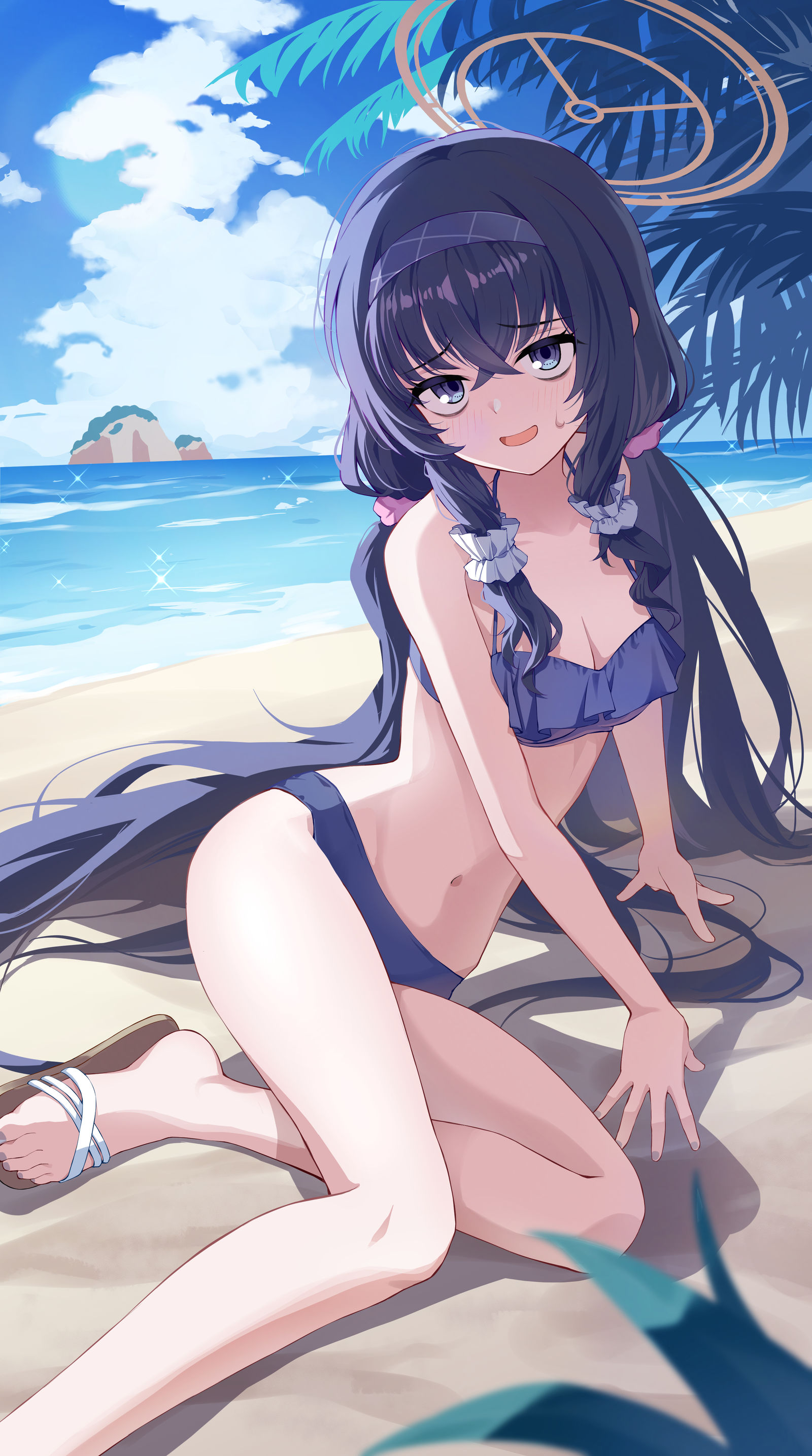 泳装周插画图片壁纸