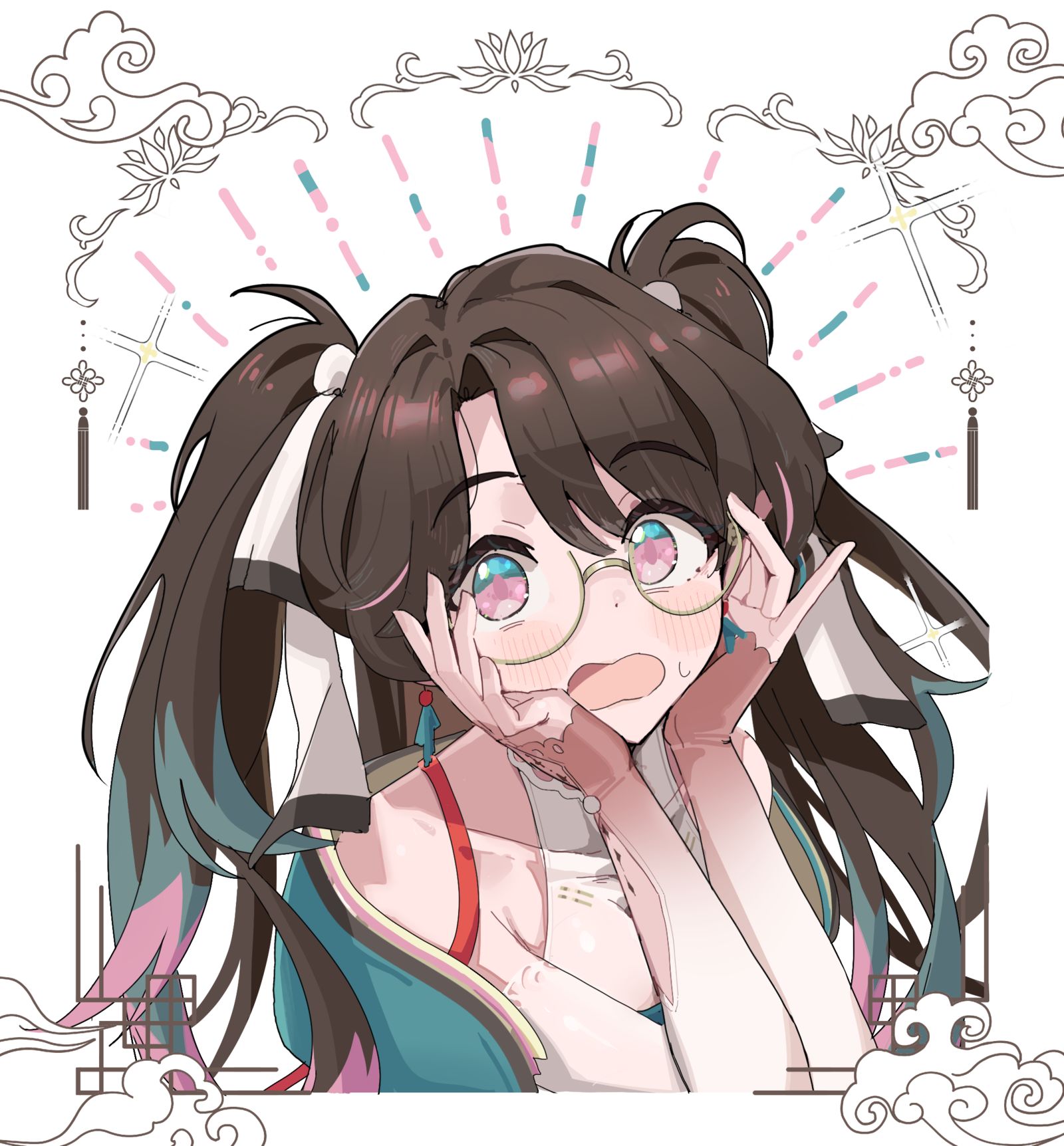 折枝 Zhezhi插画图片壁纸