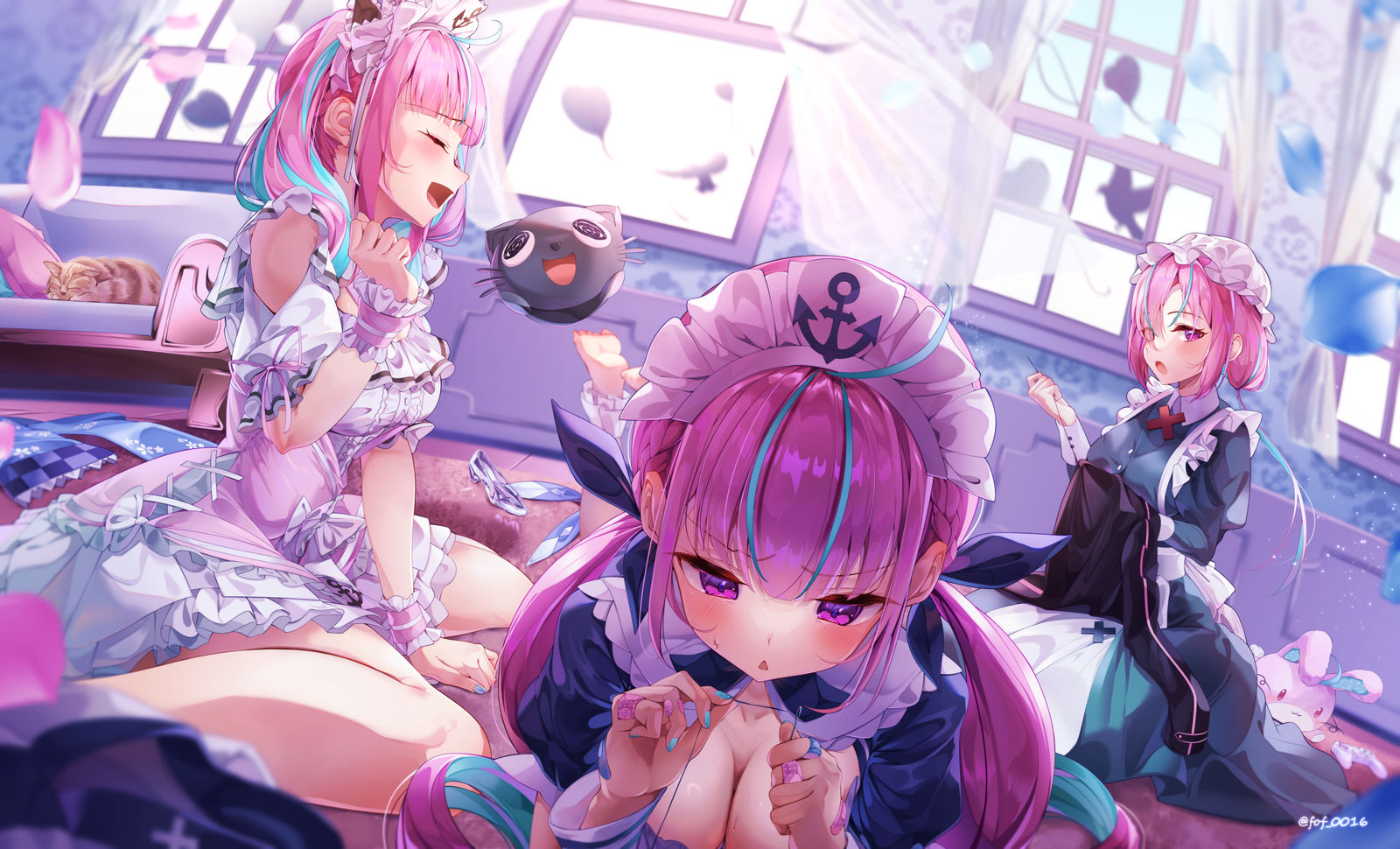 最喜欢的女仆-湊-阿库娅hololive