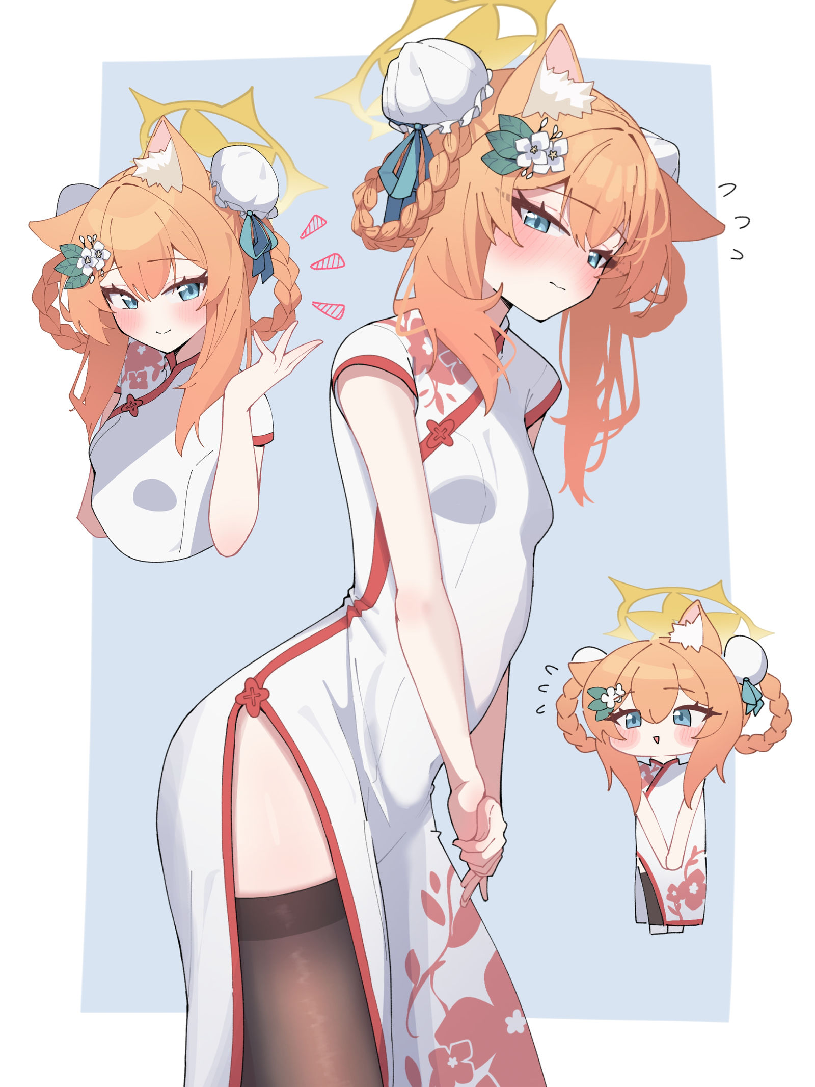 清爽的玛丽插画图片壁纸