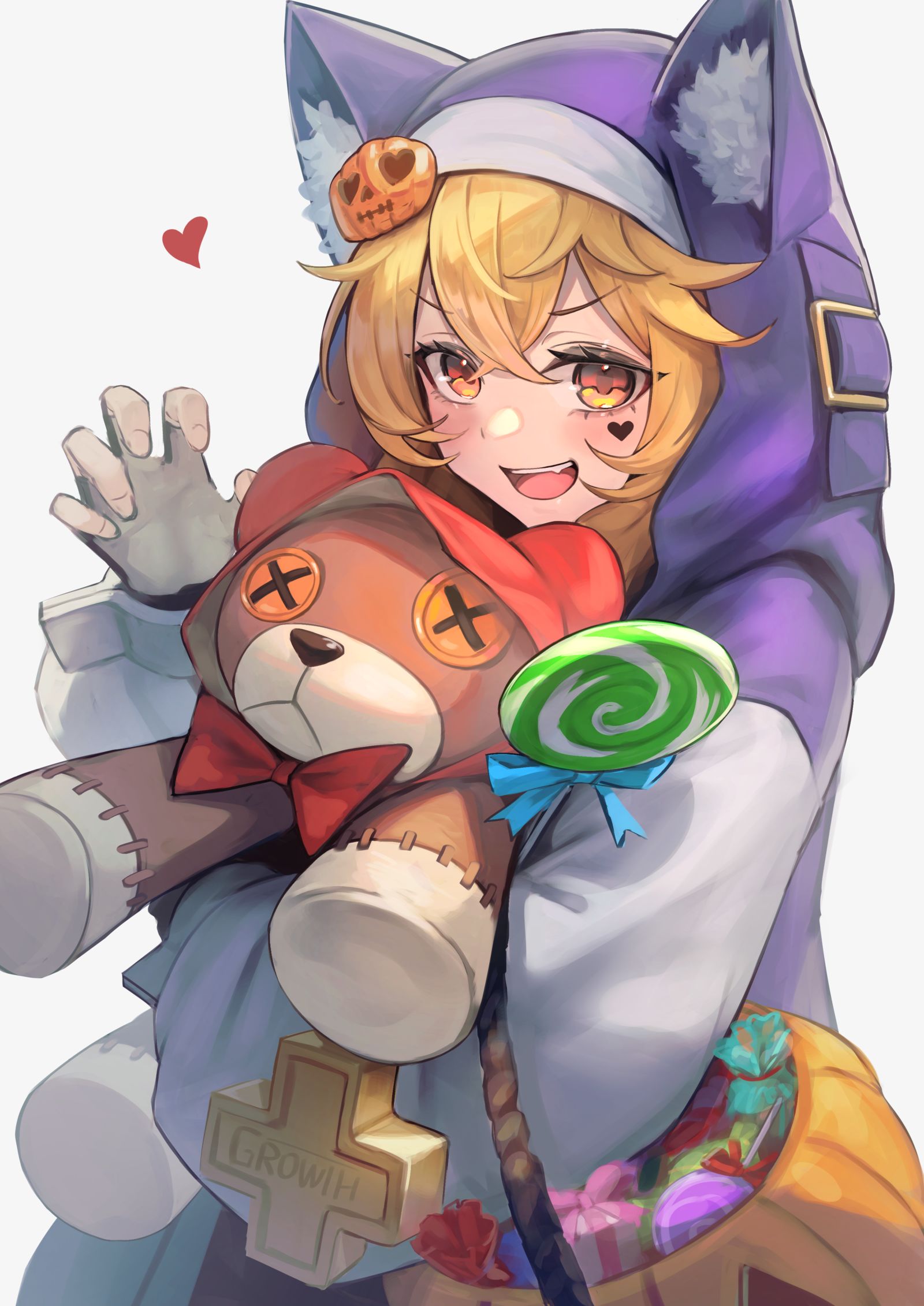 万圣节布里吉特插画图片壁纸