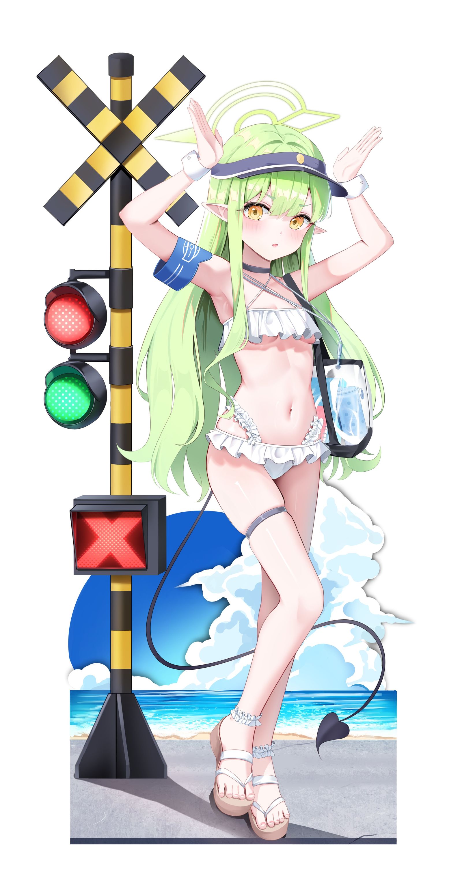 橘光插画图片壁纸