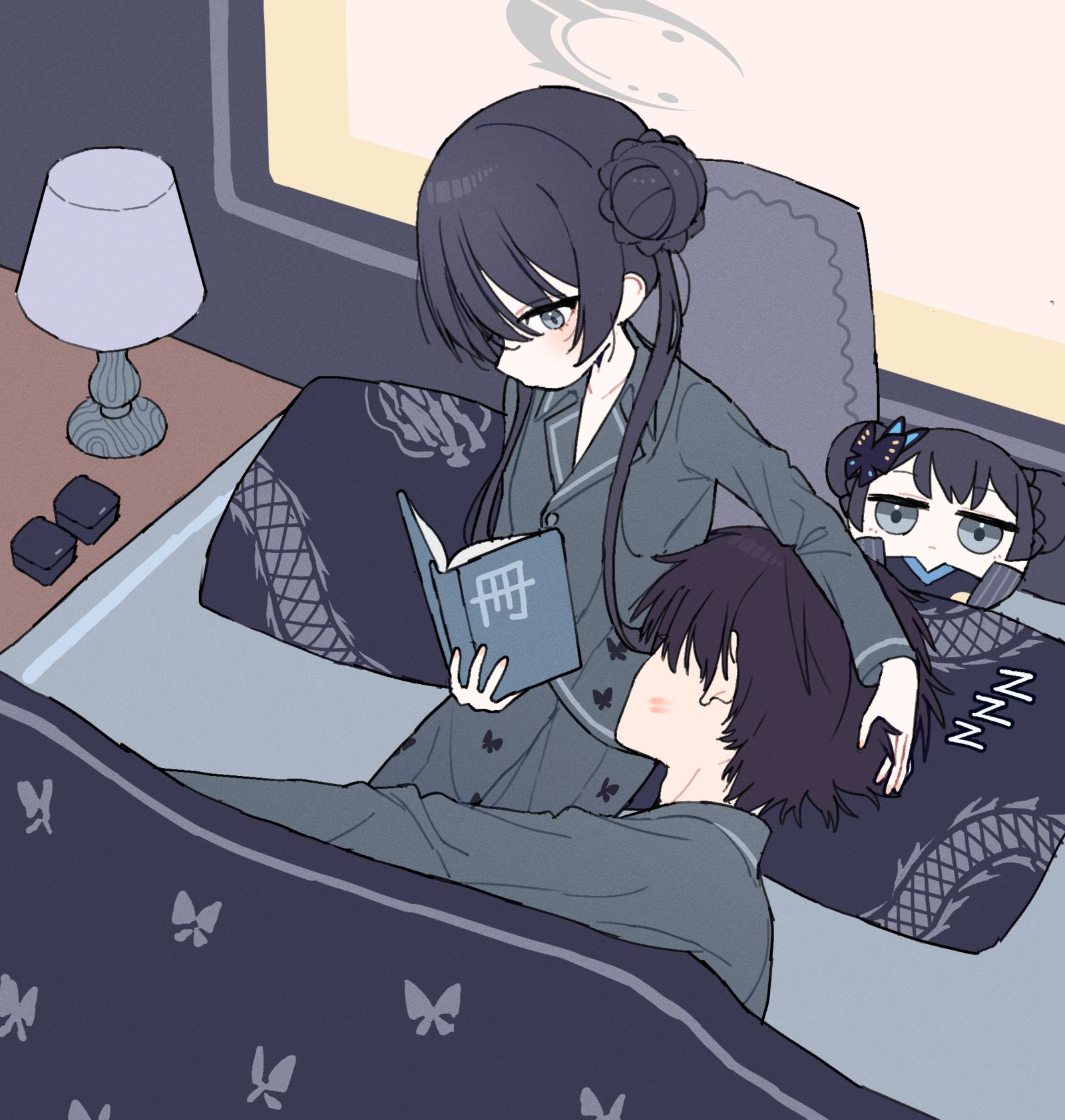 木犀❤老师插画图片壁纸