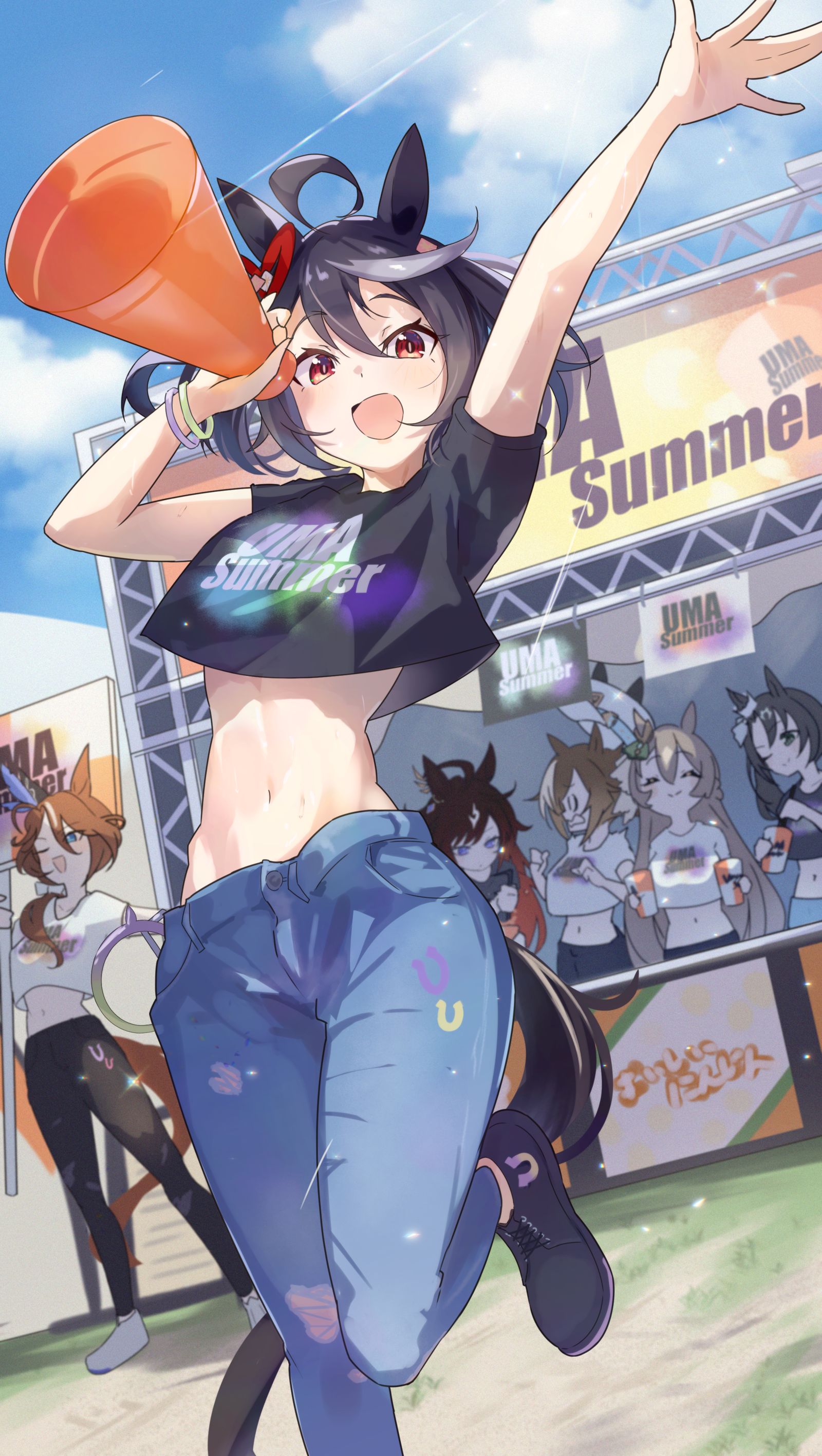 3期組でUMA Summer插画图片壁纸