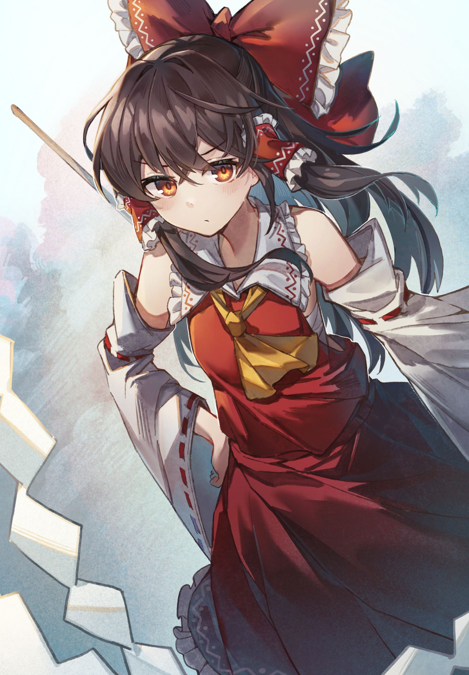 翱翔于天空的巫女