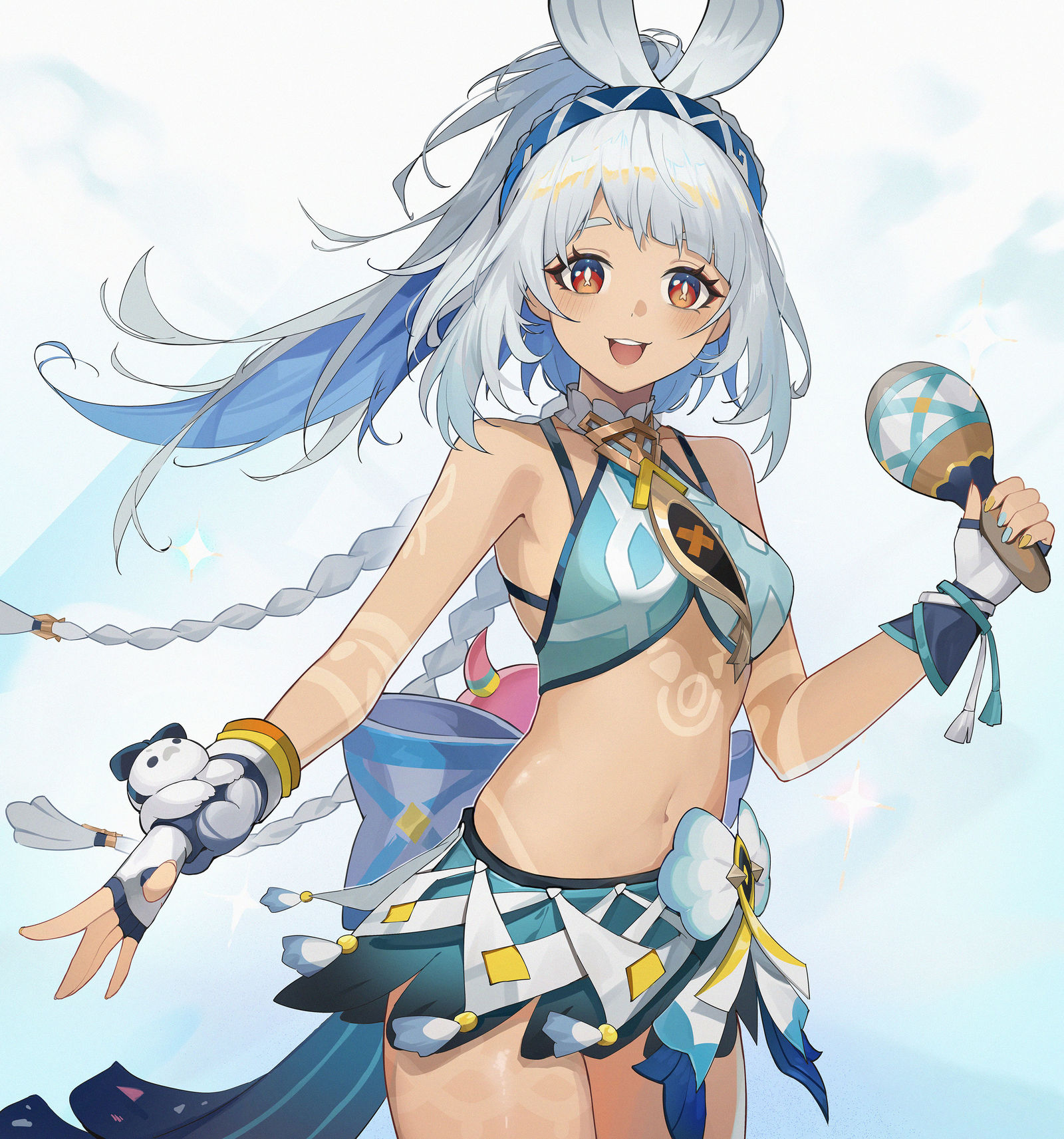 原神玛拉妮插画图片壁纸