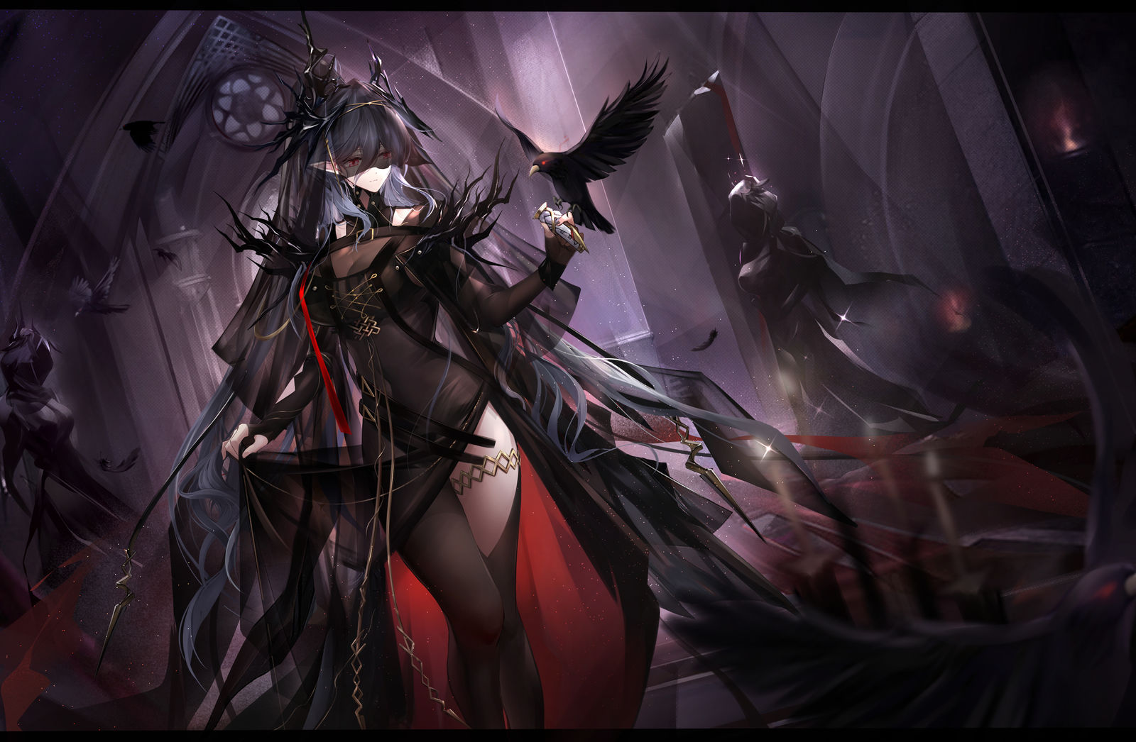【明日方舟】菈玛莲插画图片壁纸