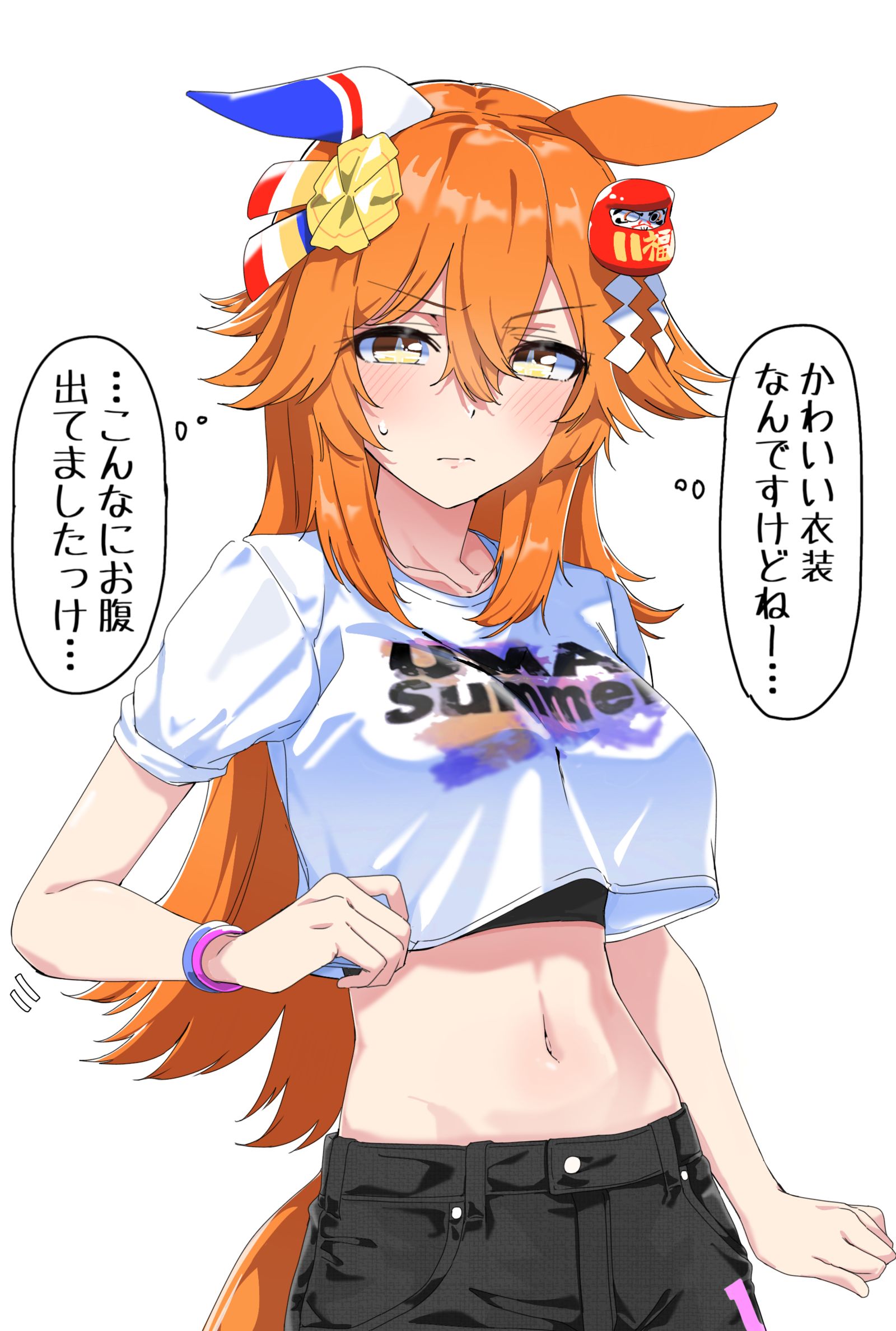 让大人福子穿上夏天演唱会服装的画插画图片壁纸