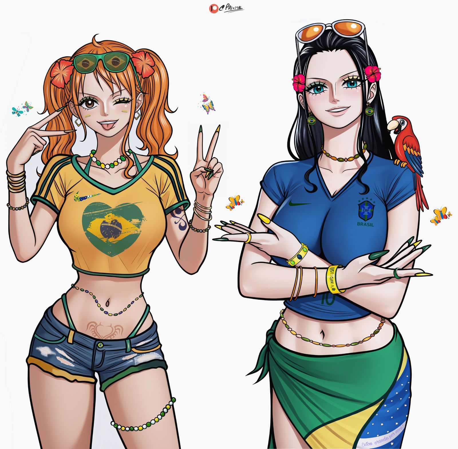 Brazilian Nami x Robin One Piece