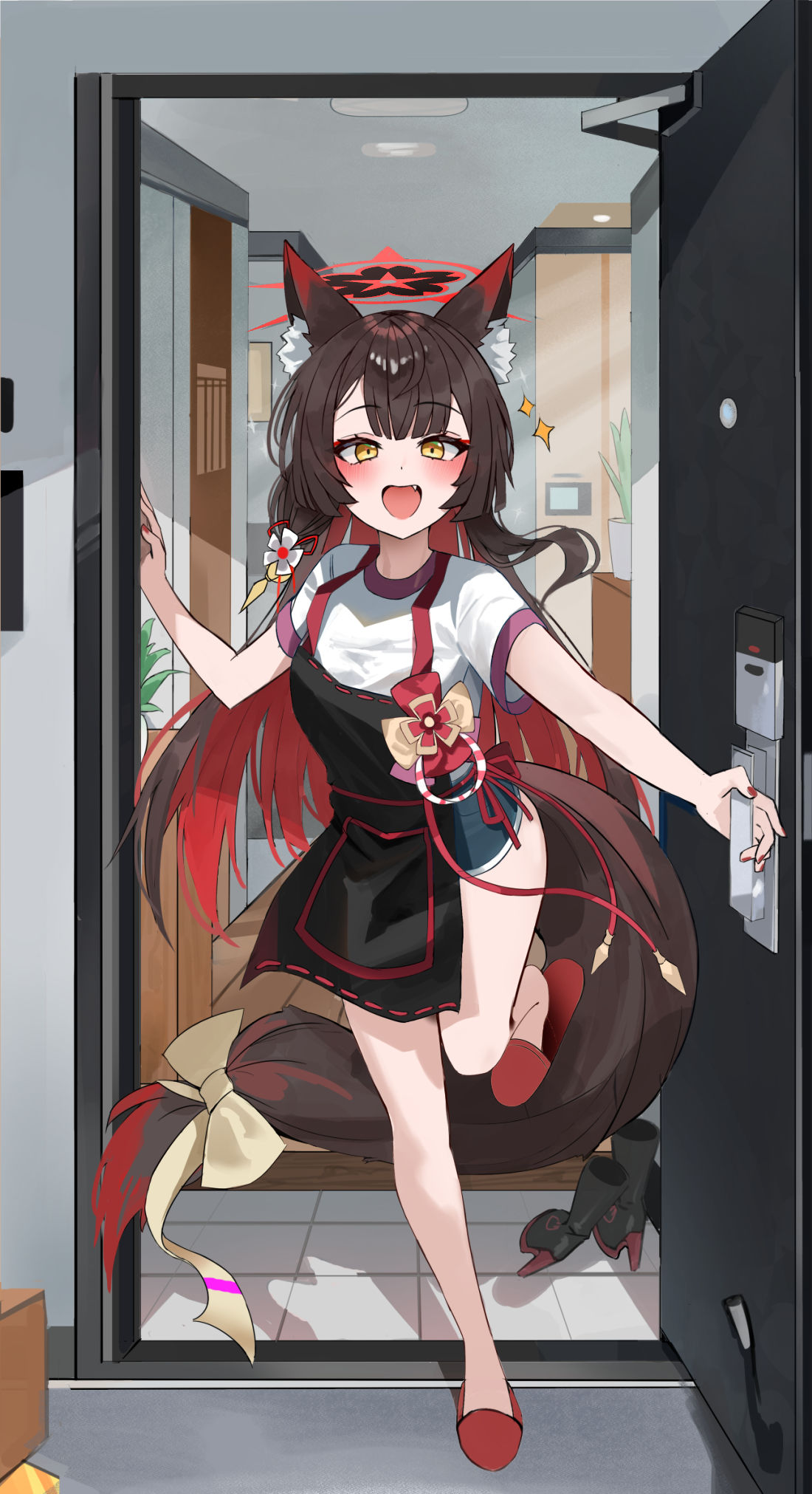 狐狸坂插画图片壁纸