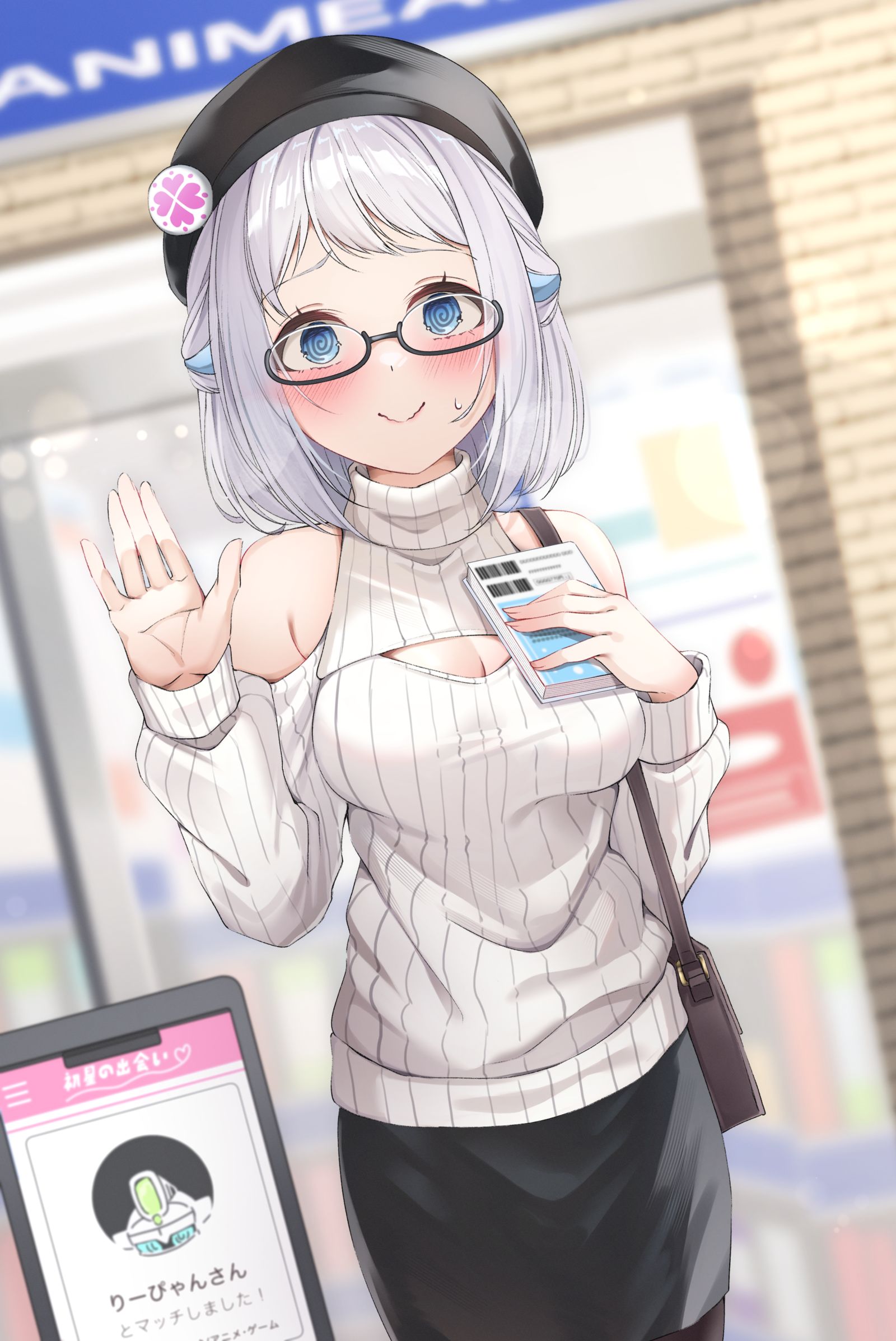 我要和李先生（？）休会了…插画图片壁纸