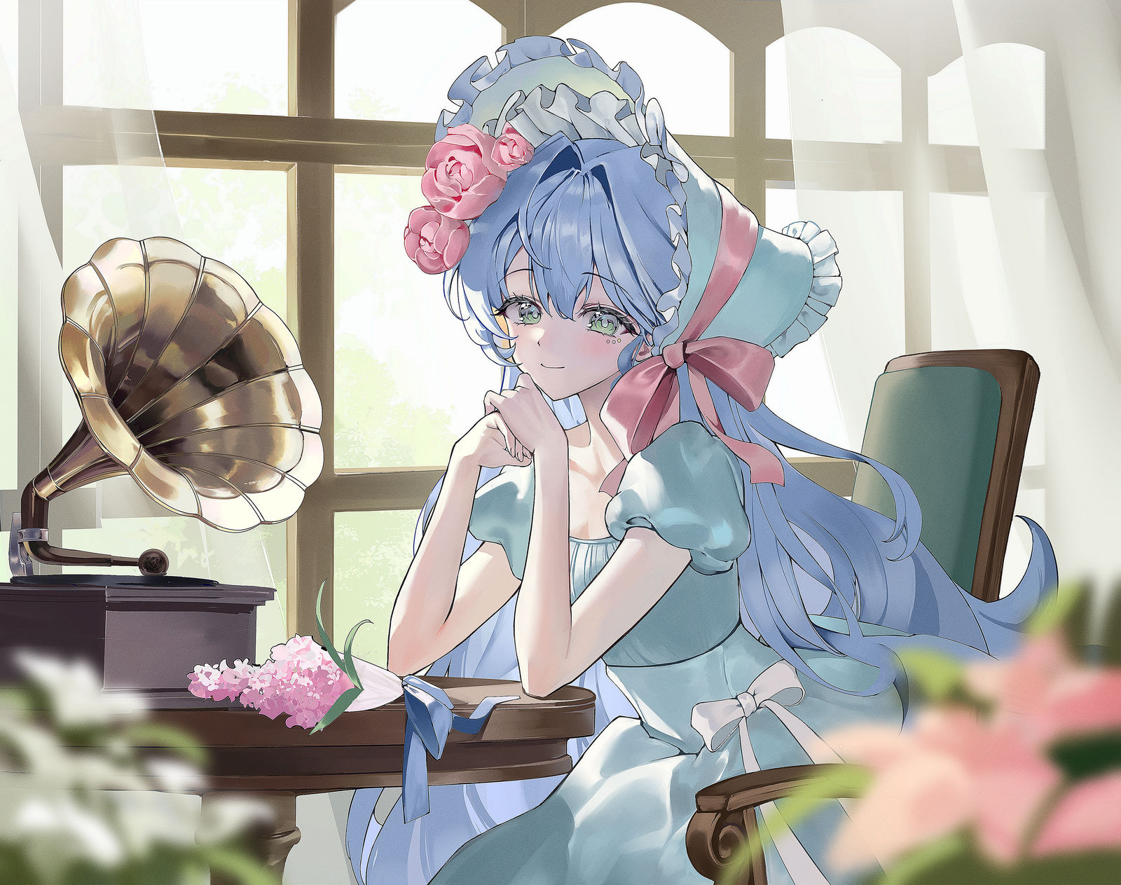 Robin插画图片壁纸