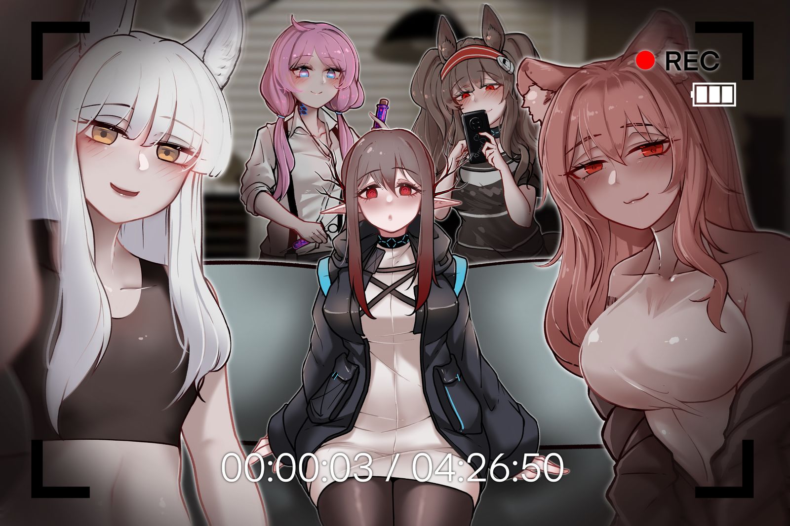憨憨博士1v4插画图片壁纸