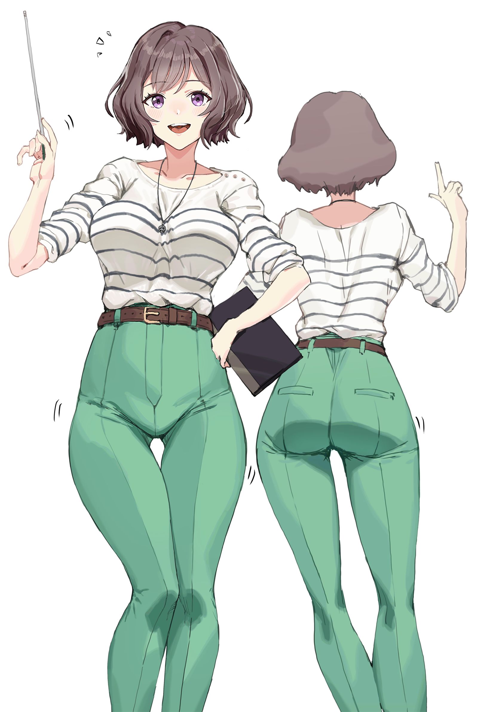 蛤仔老师插画图片壁纸