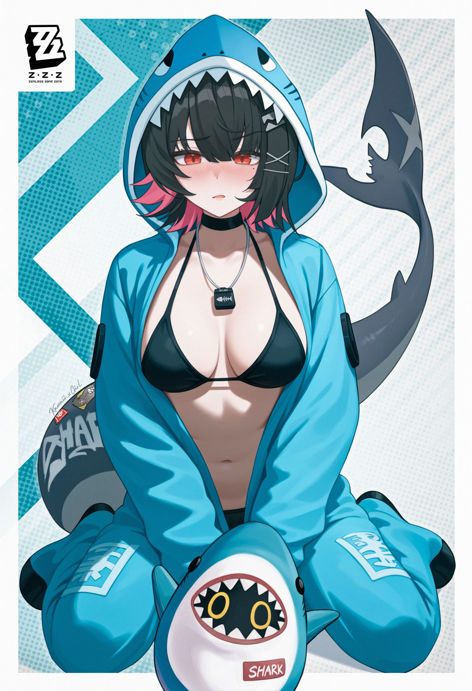 艾伦·乔-Ellen Joe-插画图片壁纸