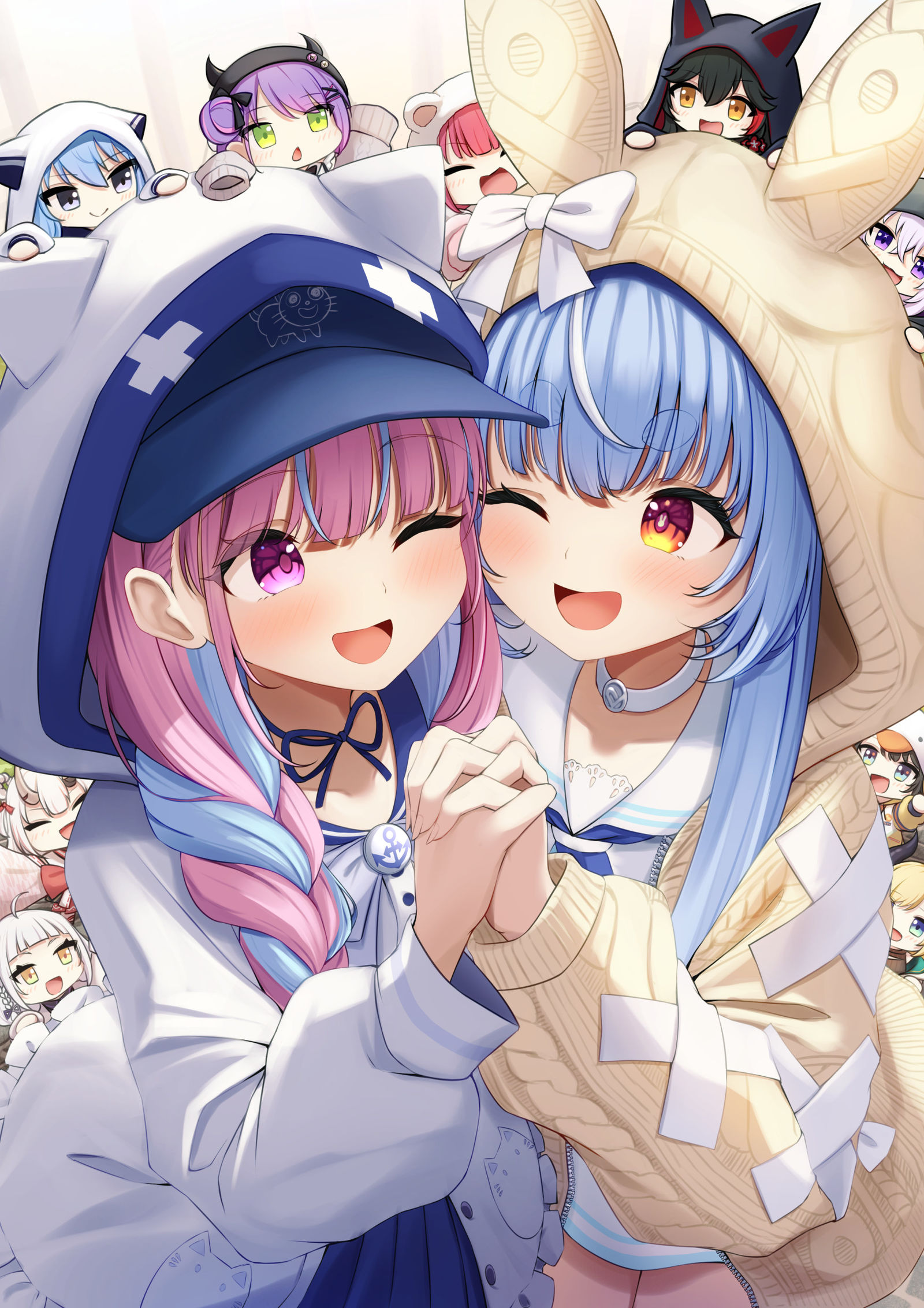 一直-湊-阿库娅hololive