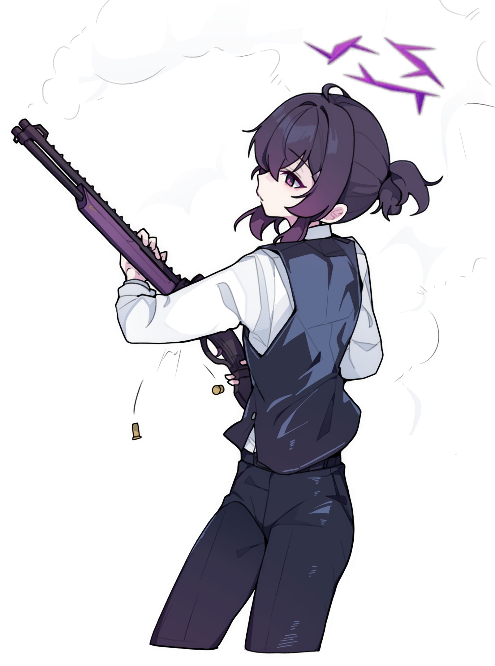 认真的Haruka插画图片壁纸