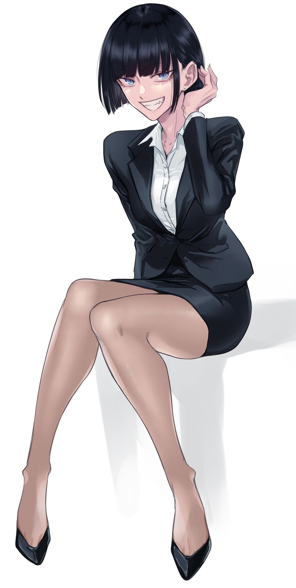 牙齿姐姐插画图片壁纸
