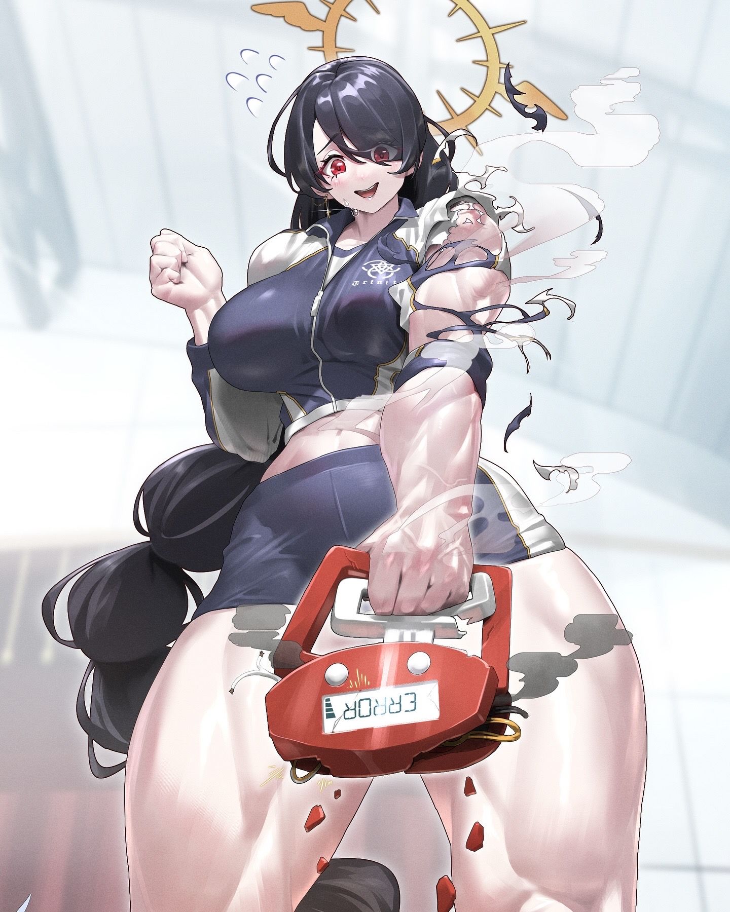 握力-若叶雏田-碧蓝档案肌肉娘