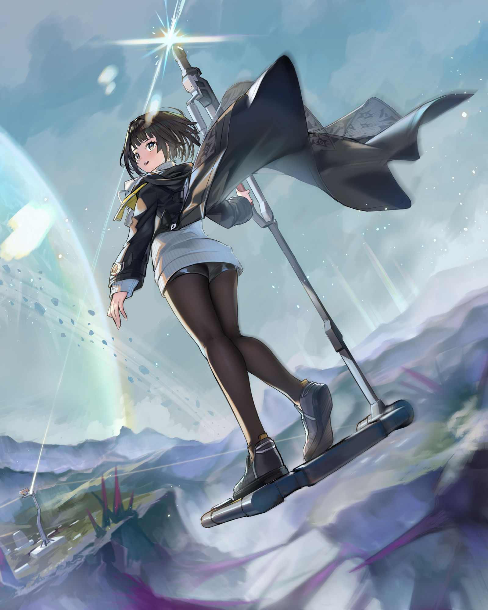 终末地通勤插画图片壁纸