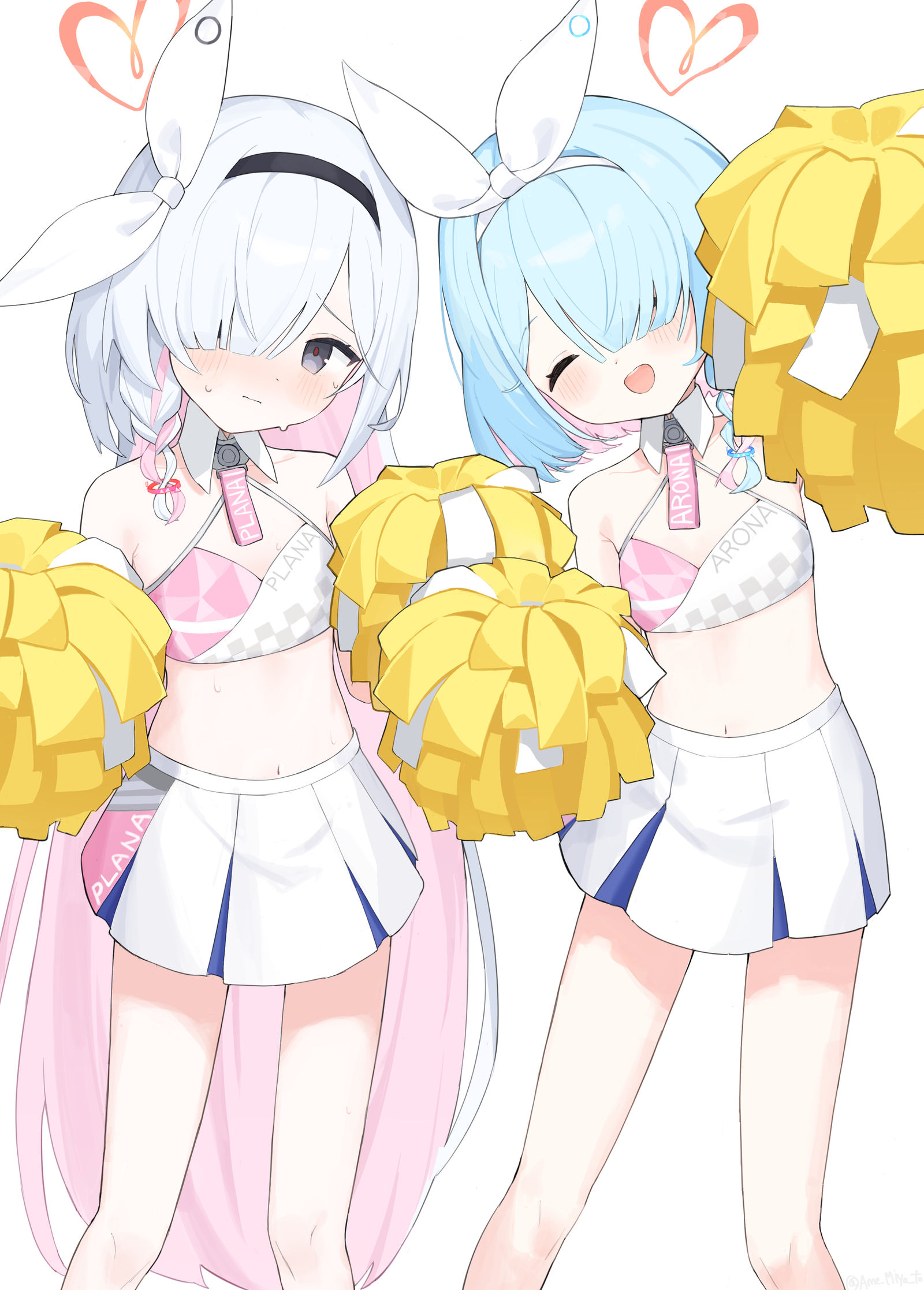 啦啦队服装！插画图片壁纸