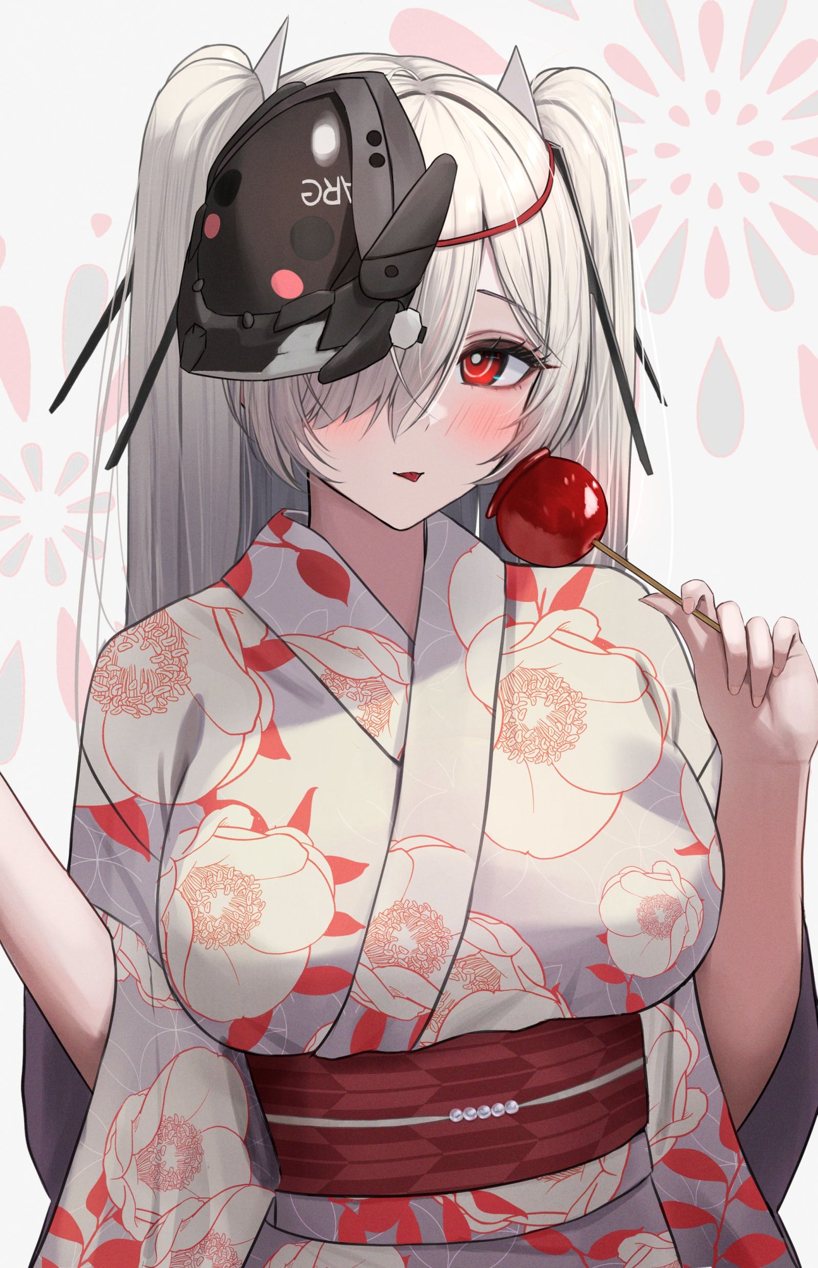 浴衣灰姑娘插画图片壁纸