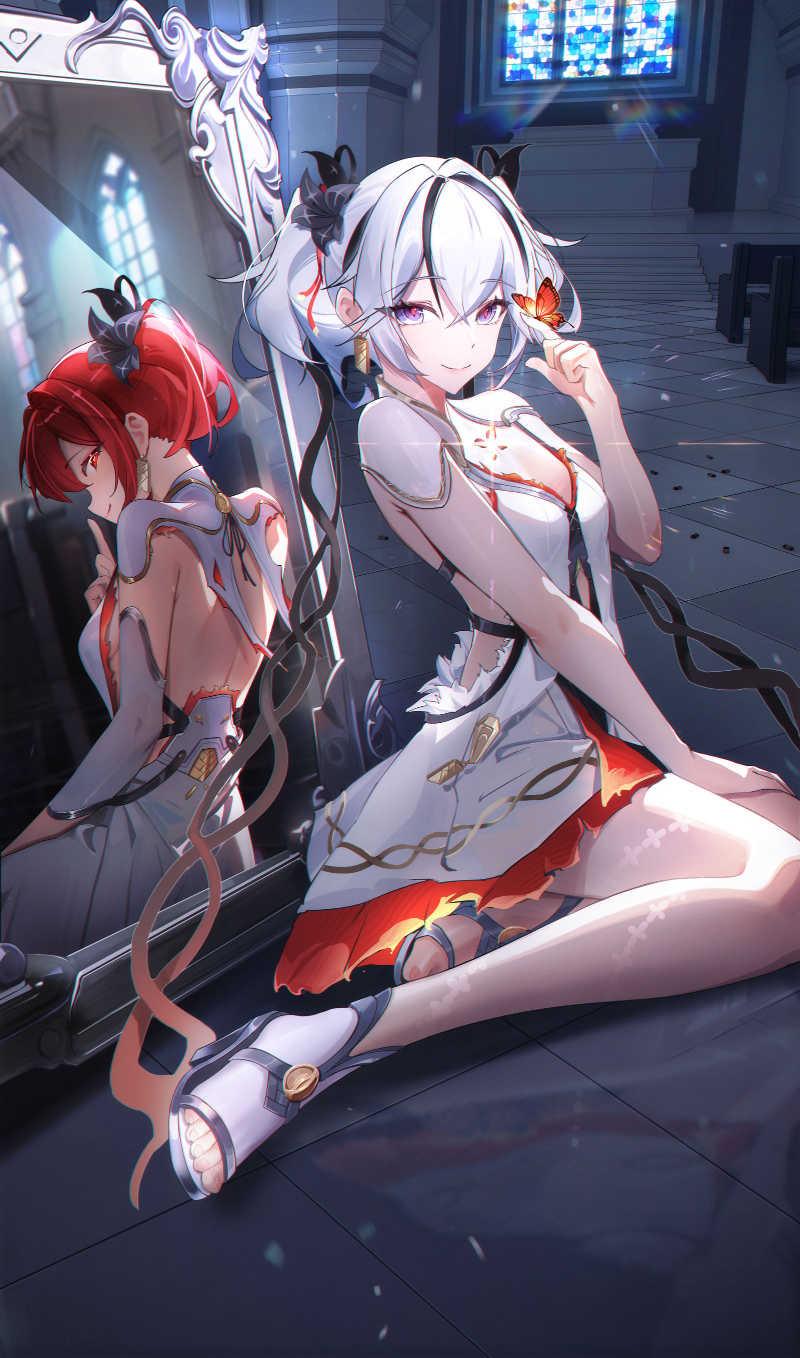 椿宝来啦~插画图片壁纸