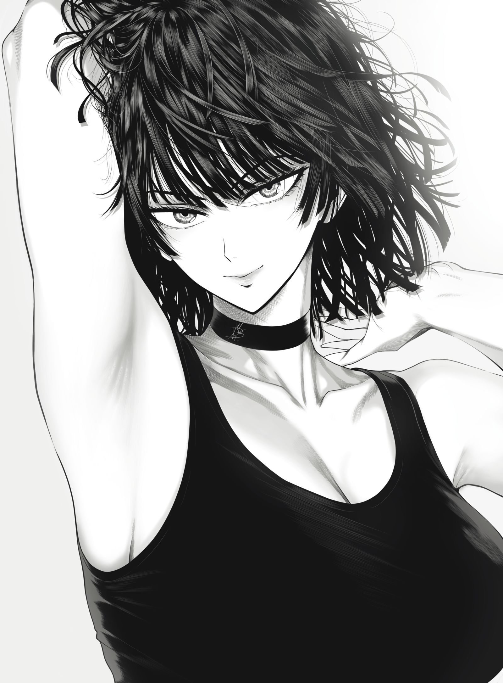 Fubuki Messy Hair