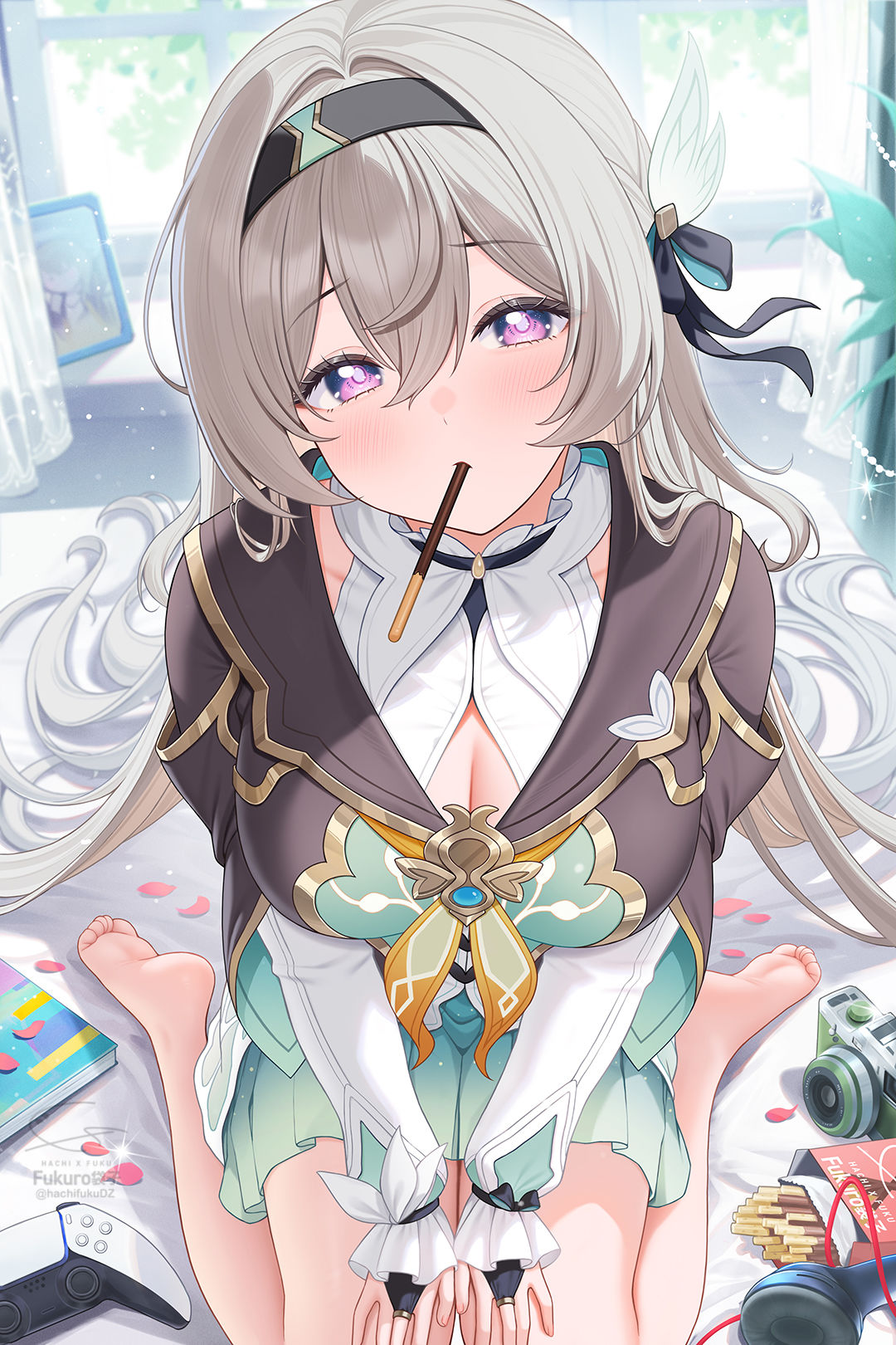 流萤插画图片壁纸