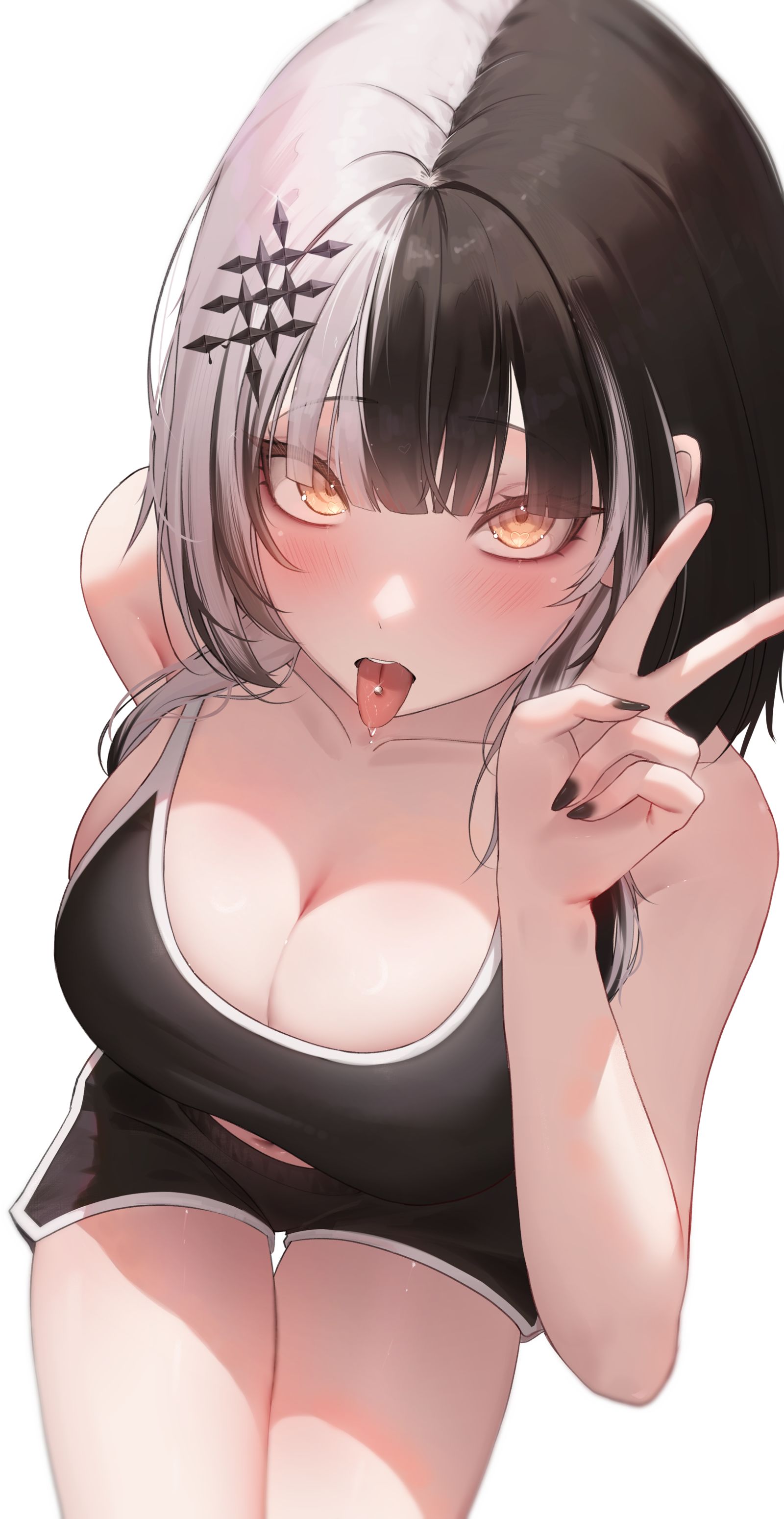 Shiori's New Piercing插画图片壁纸