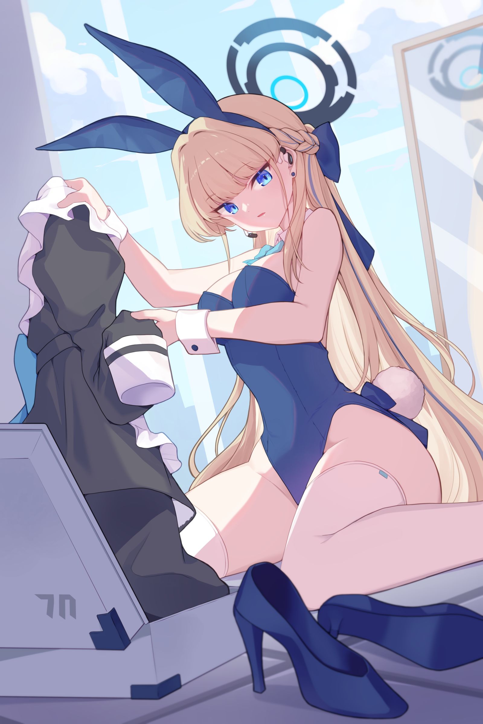 宝红朱鹮插画图片壁纸