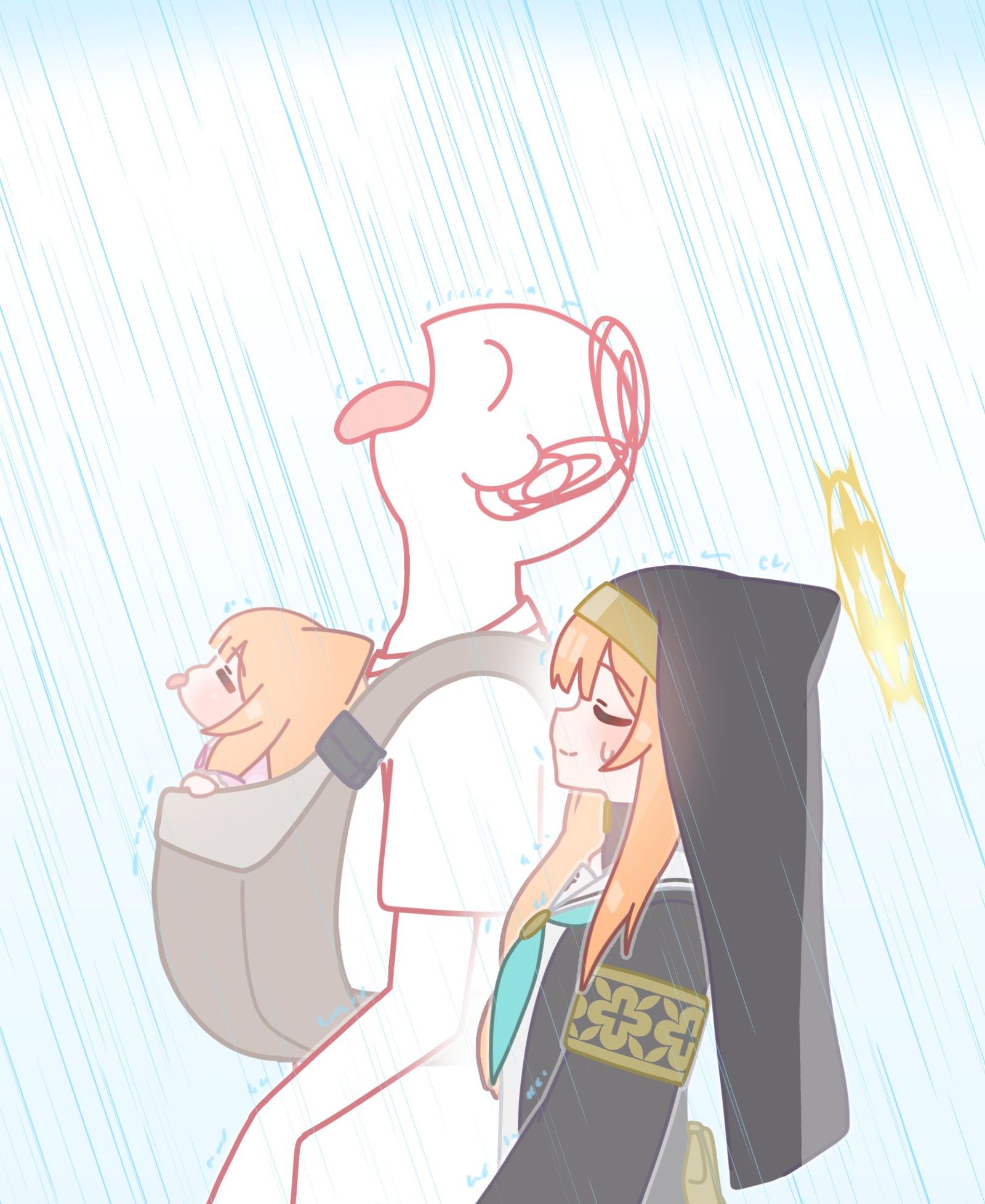 rain插画图片壁纸