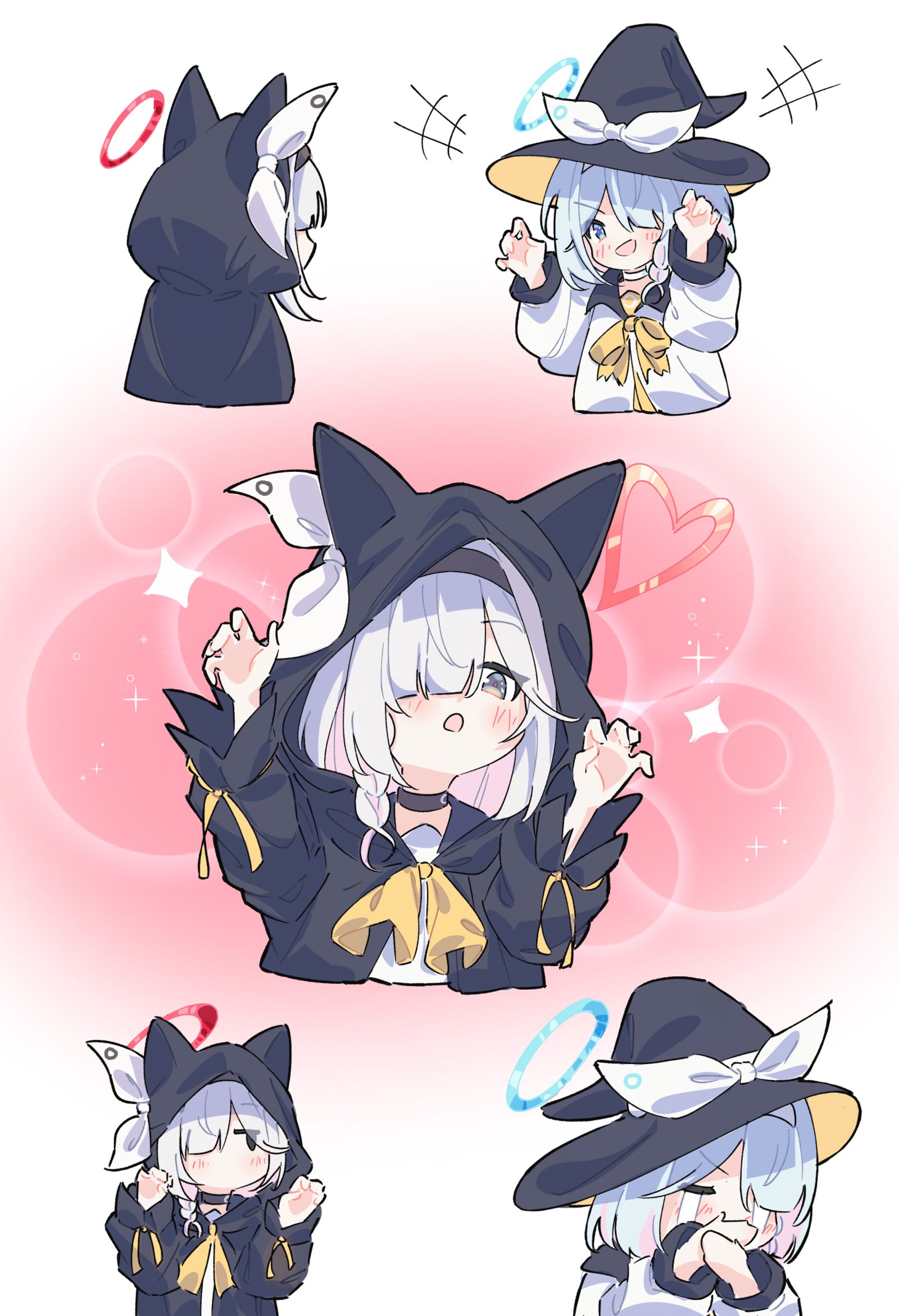 trick or trick ?插画图片壁纸
