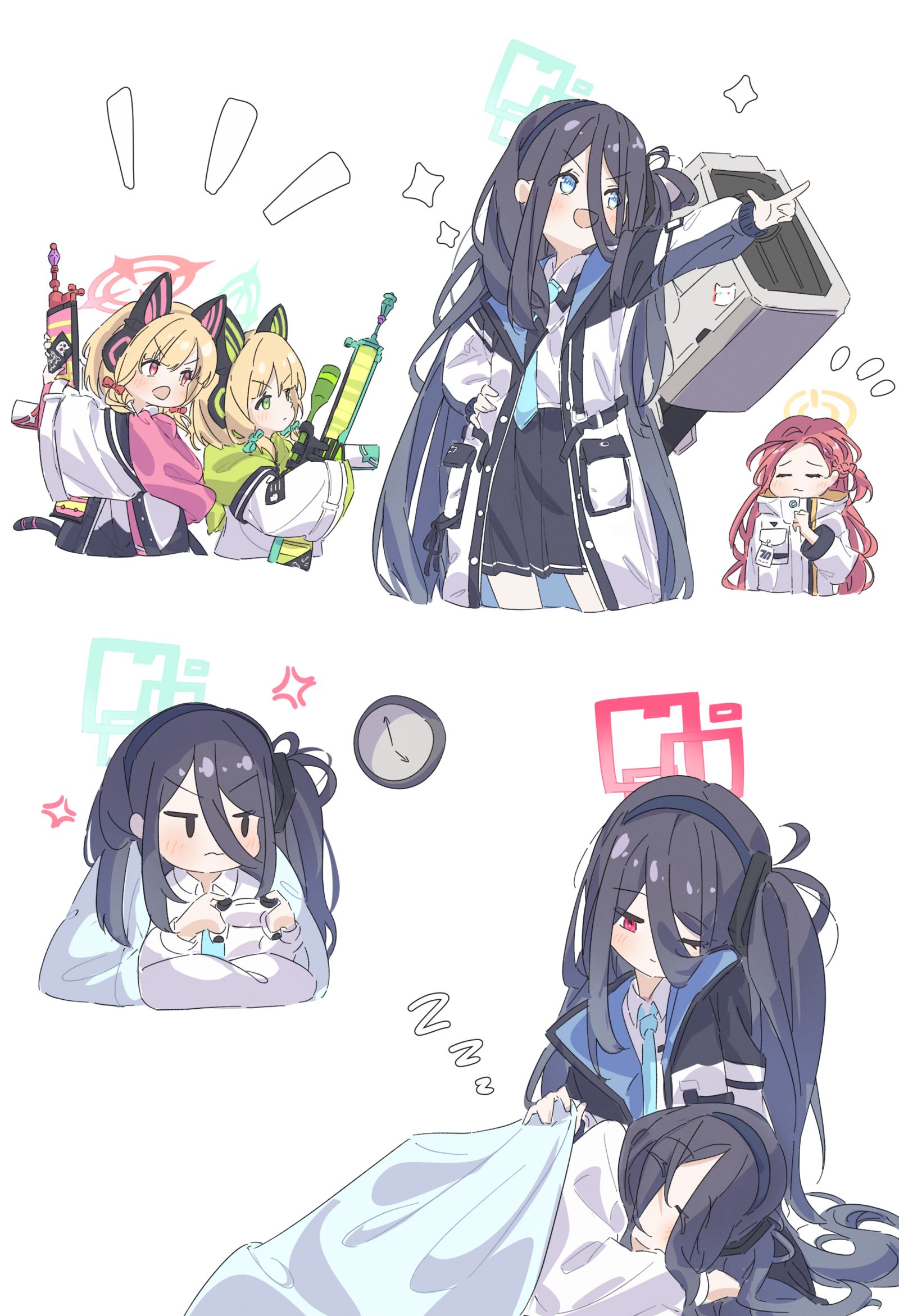爱丽丝快乐的一天插画图片壁纸