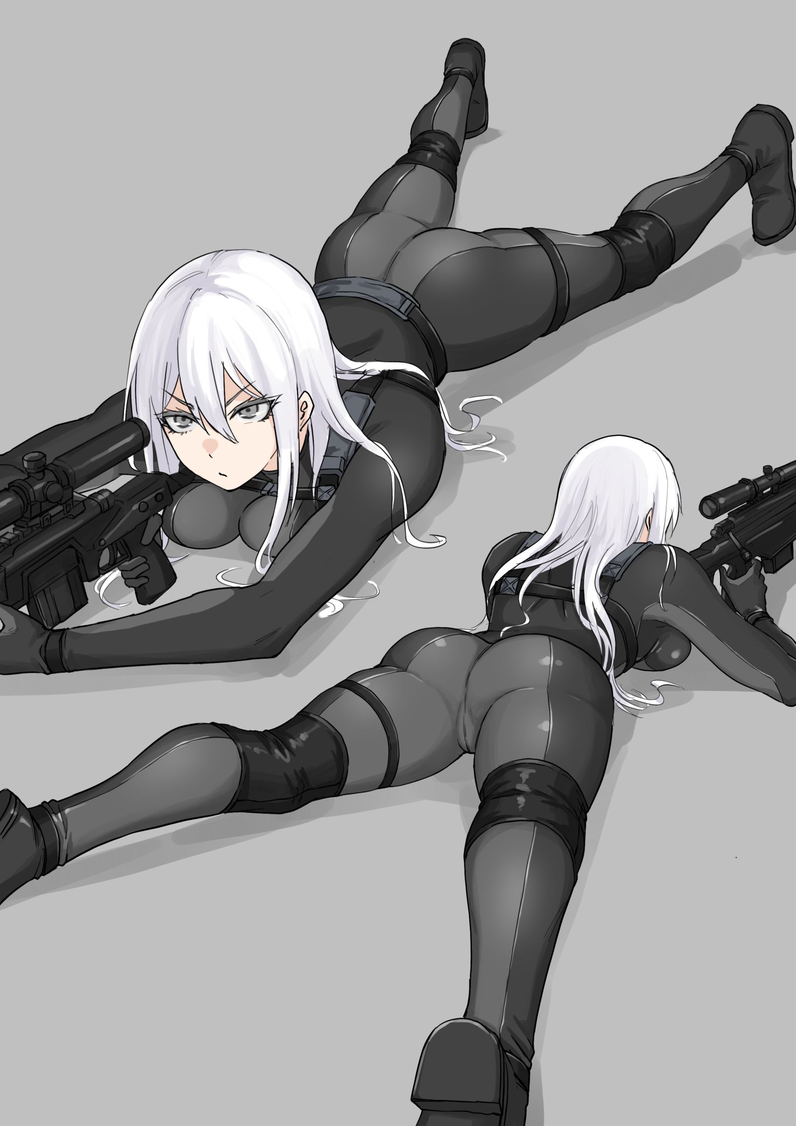 狙击克罗纳先生插画图片壁纸
