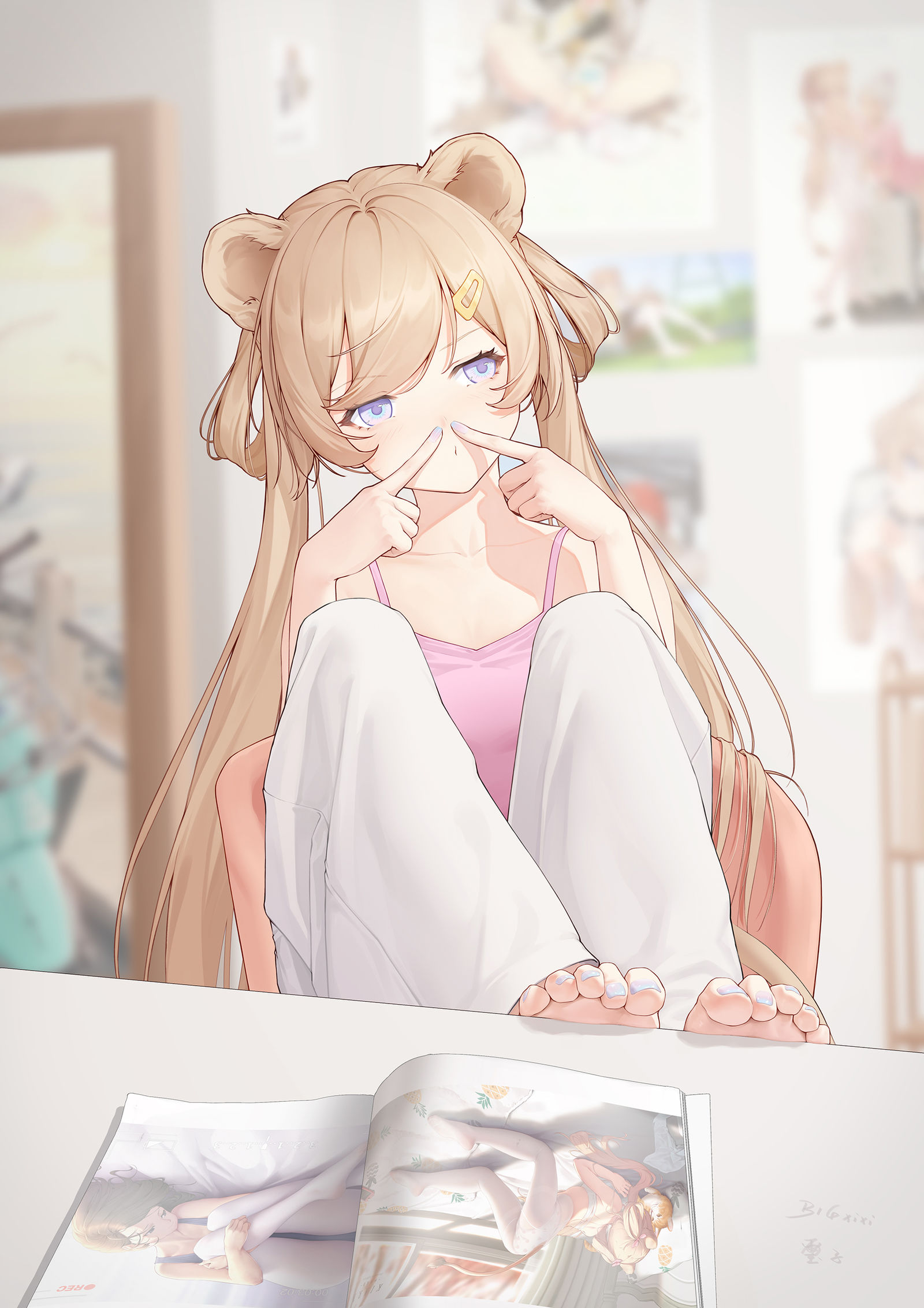 kiara头像同人高清图