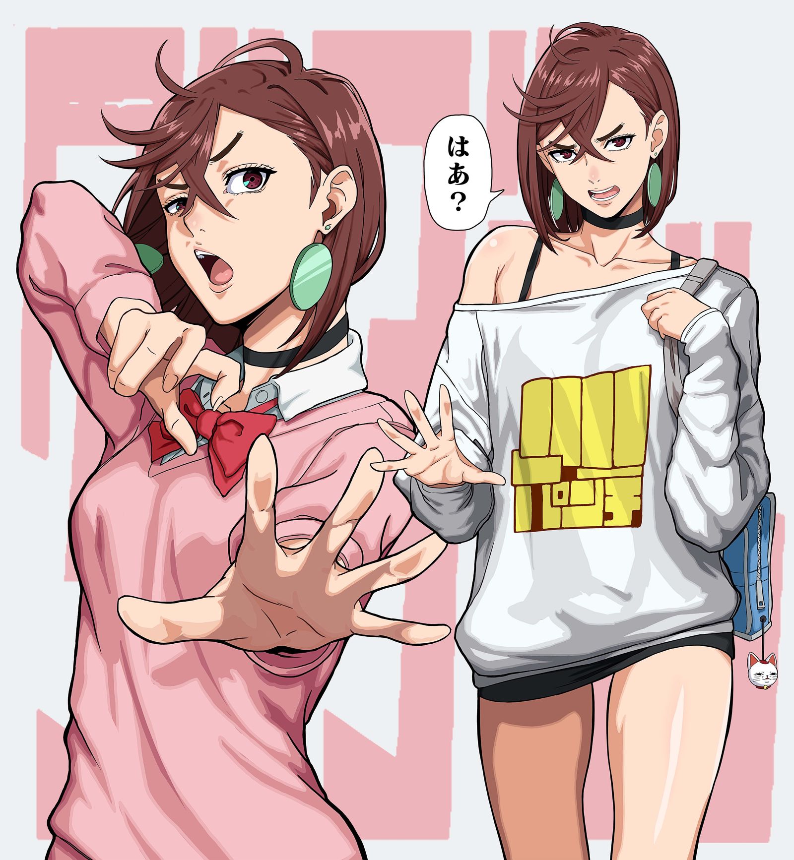 綾瀬桃插画图片壁纸