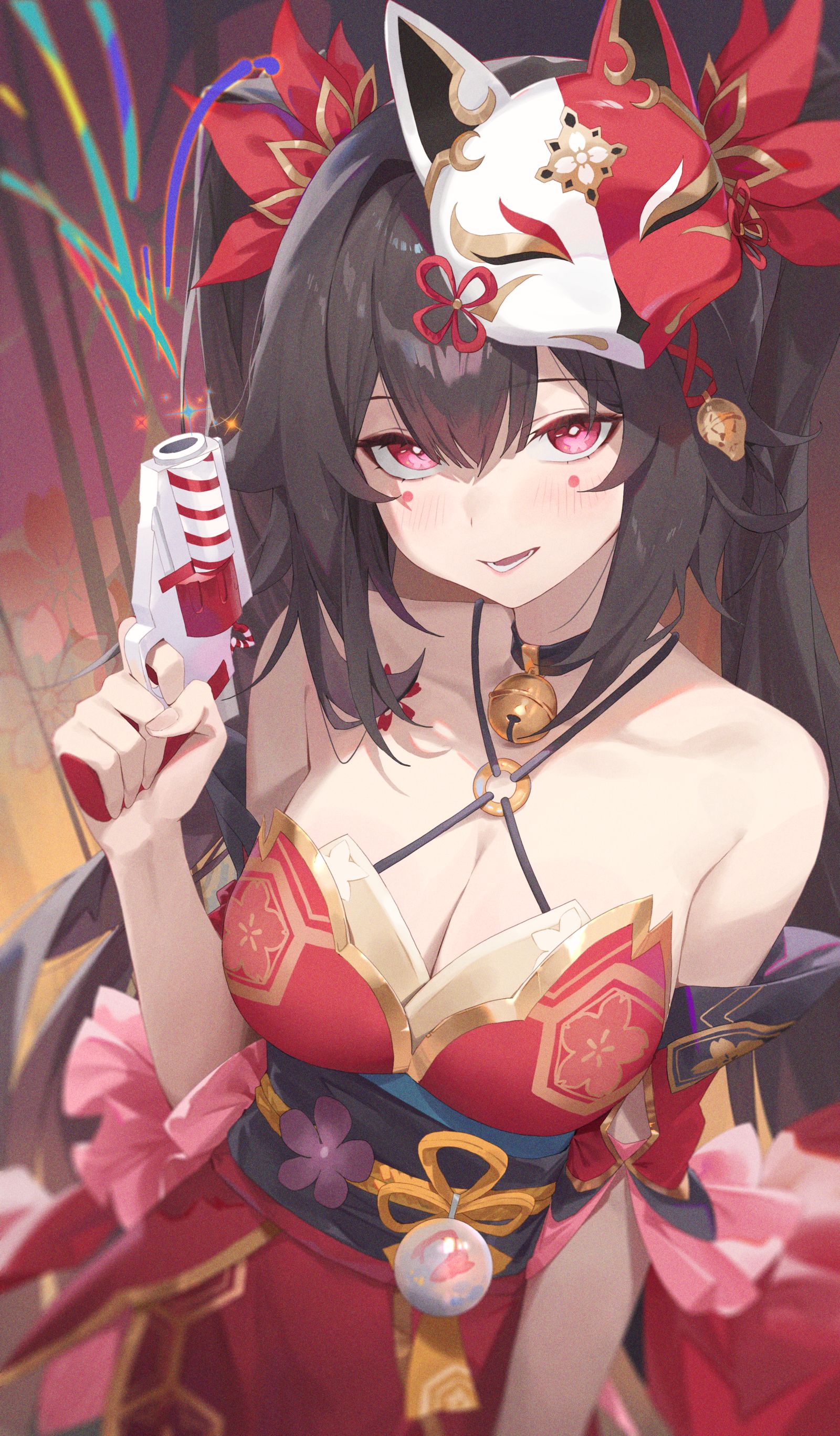 花火插画图片壁纸