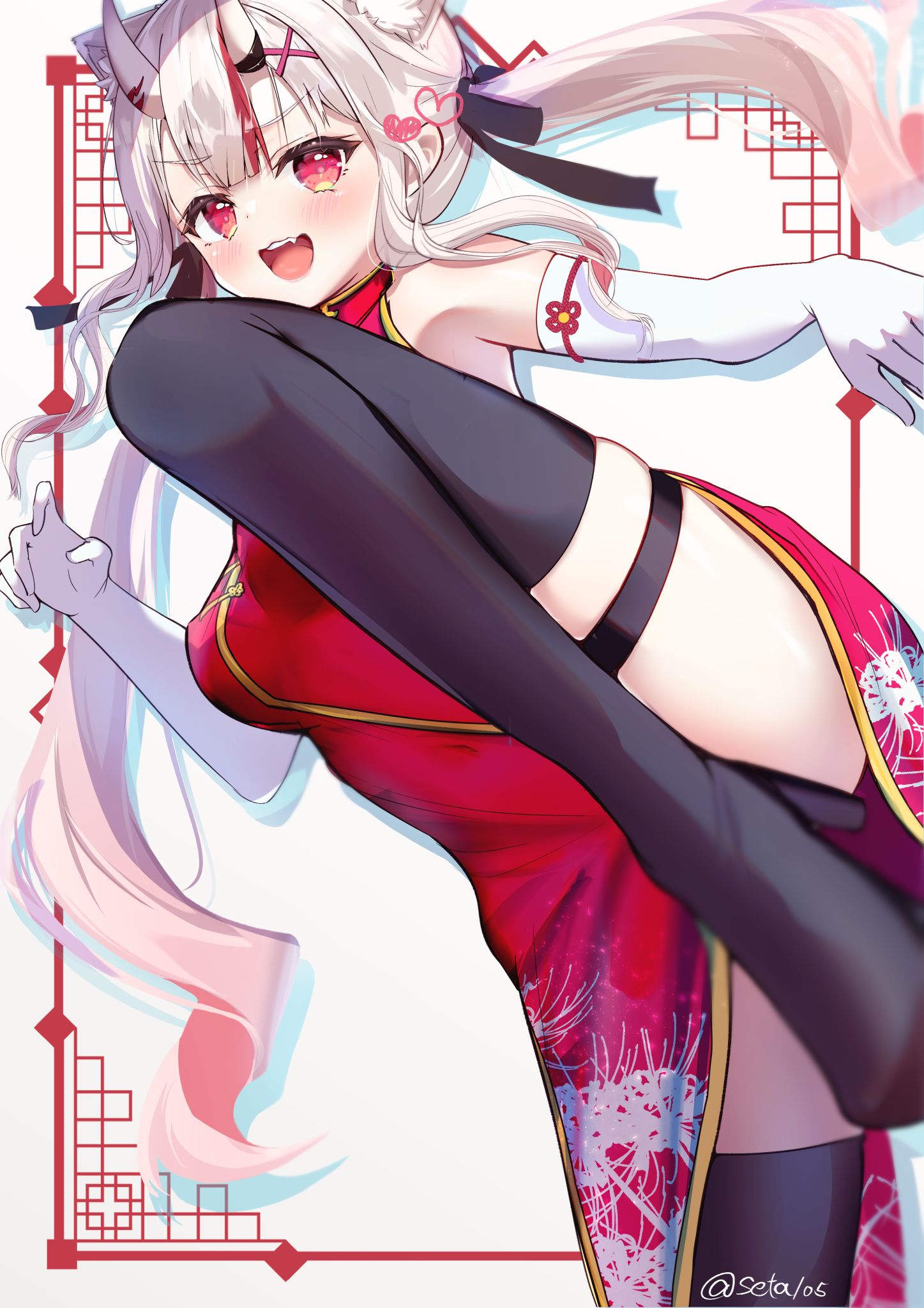 中国小姐！插画图片壁纸
