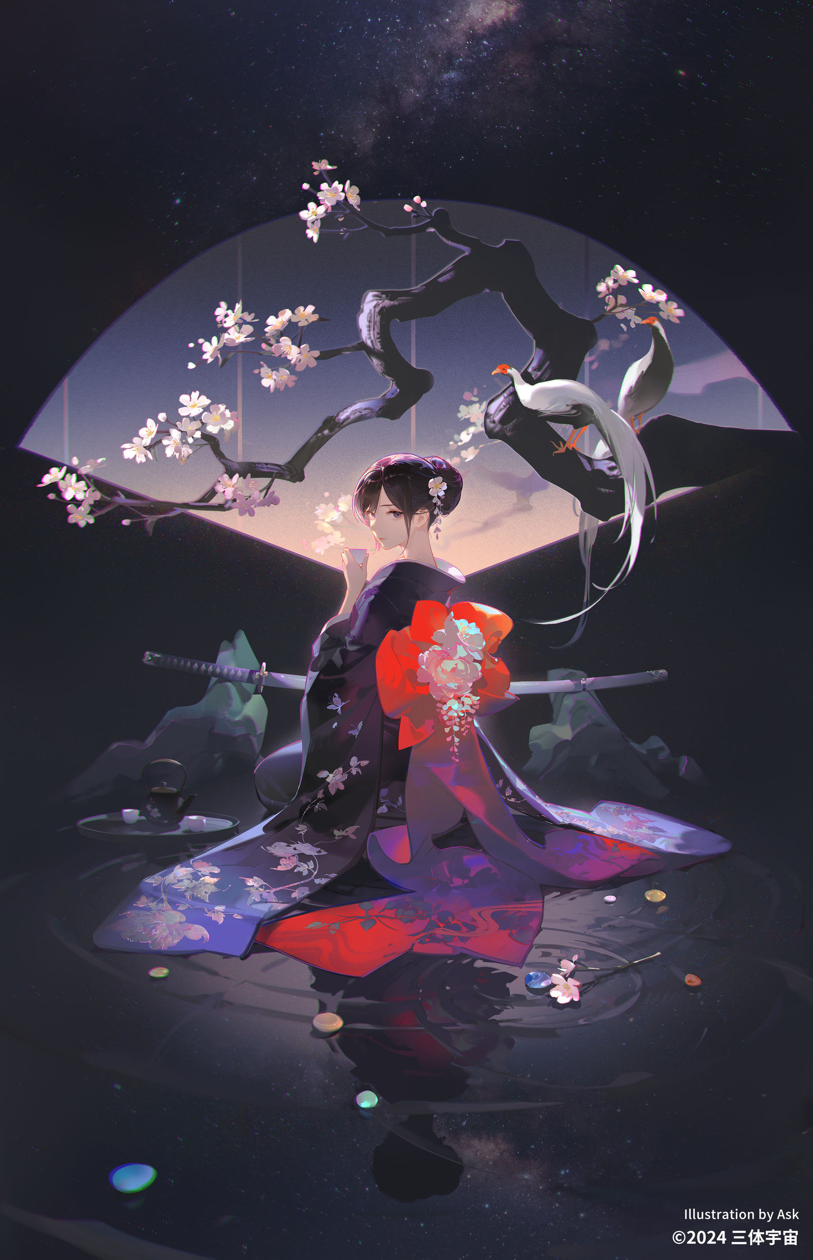 会面插画图片壁纸
