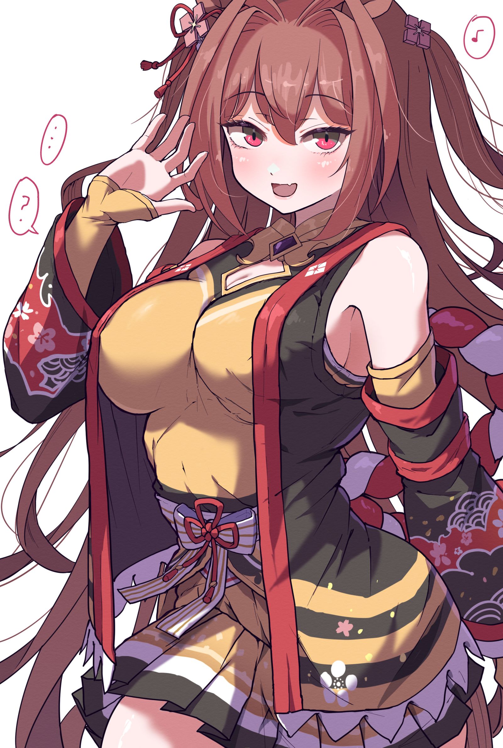 穿着黑衣服的达斯卡插画图片壁纸