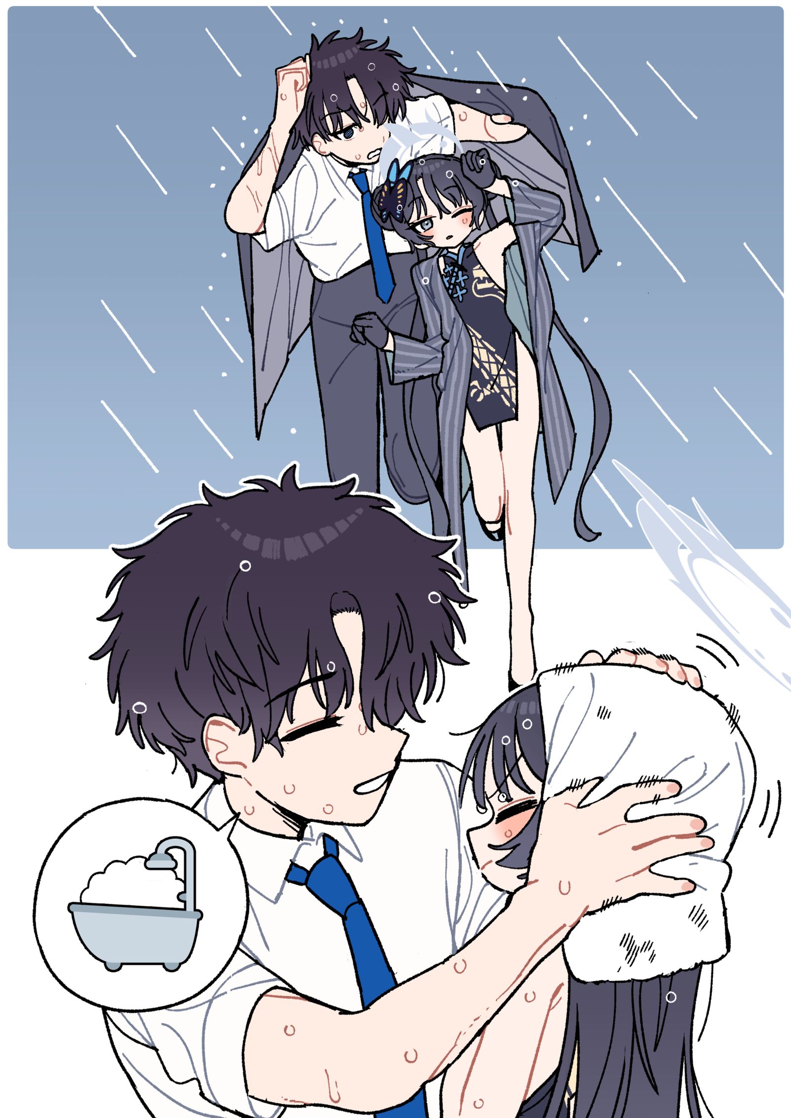 木犀❤老师，老师插画图片壁纸