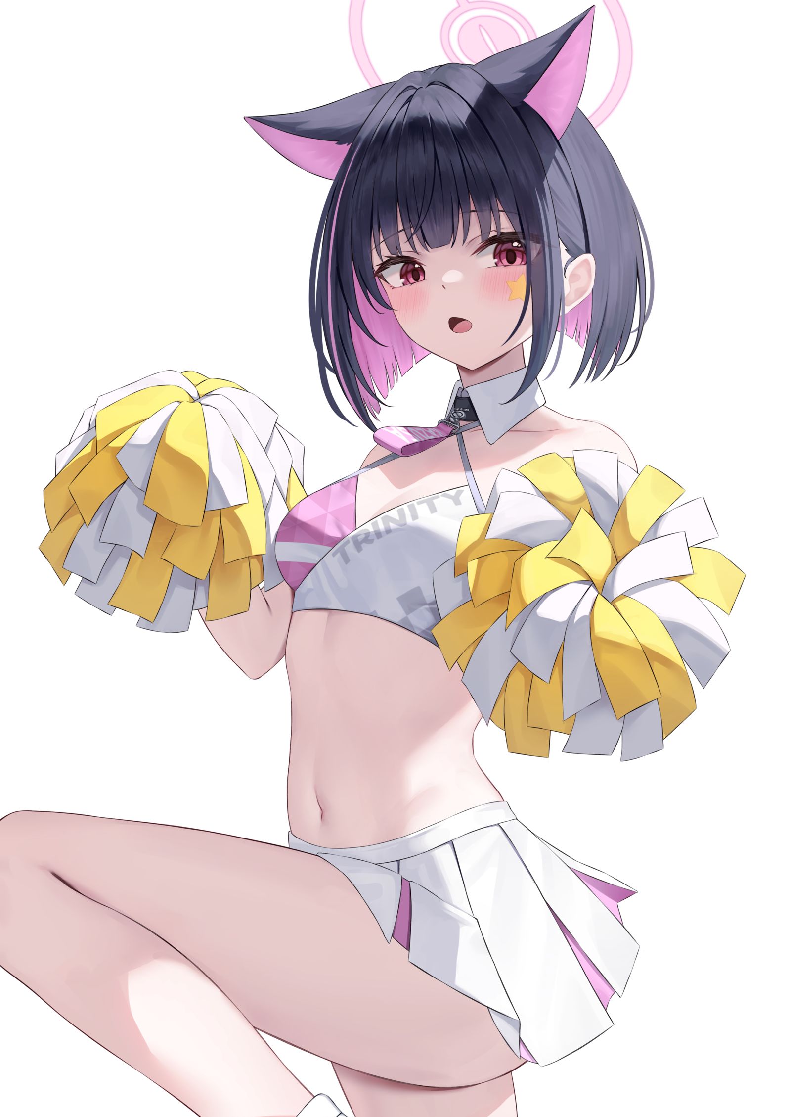 拉拉队队长卡兹萨插画图片壁纸