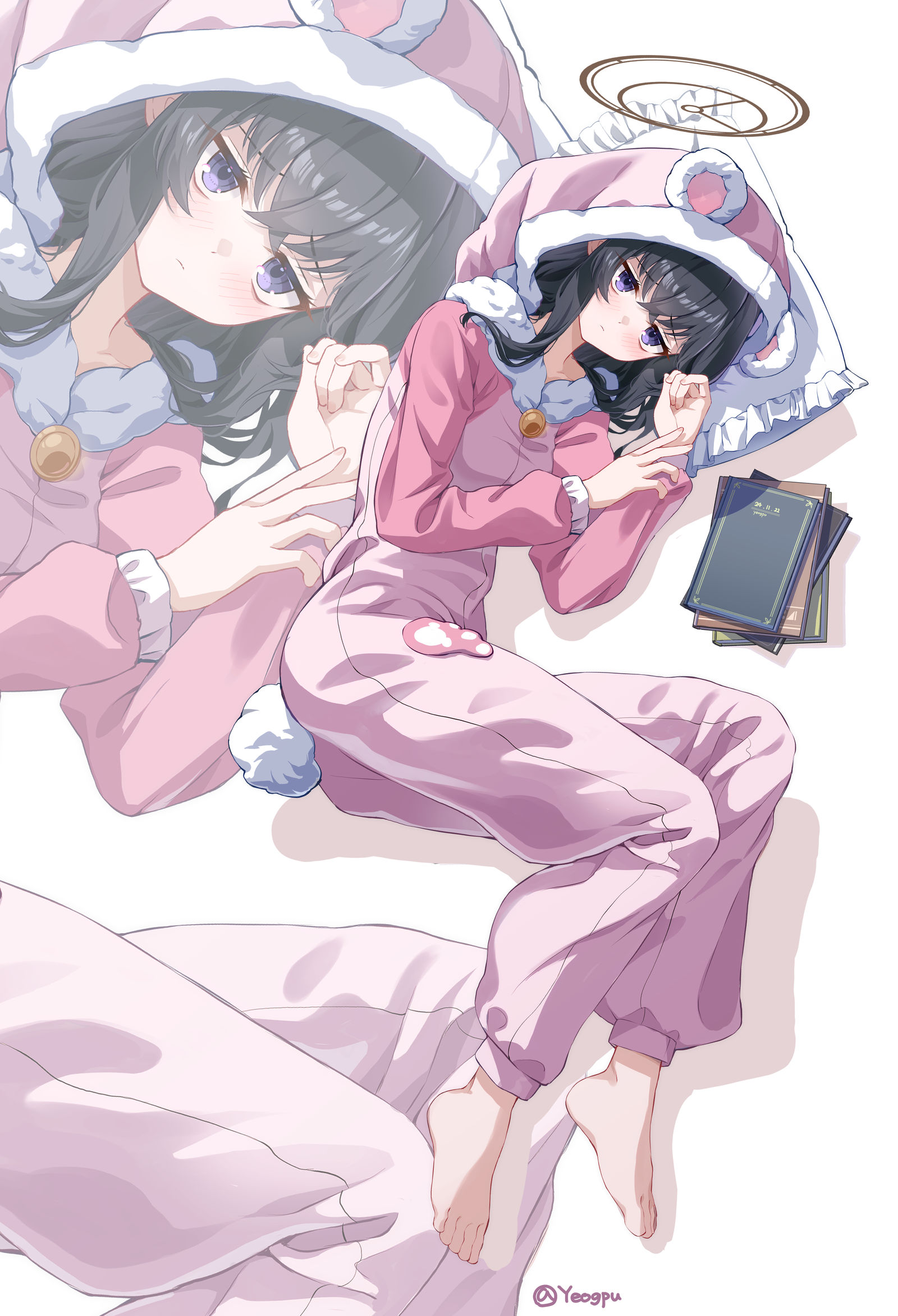 动物睡衣插画图片壁纸